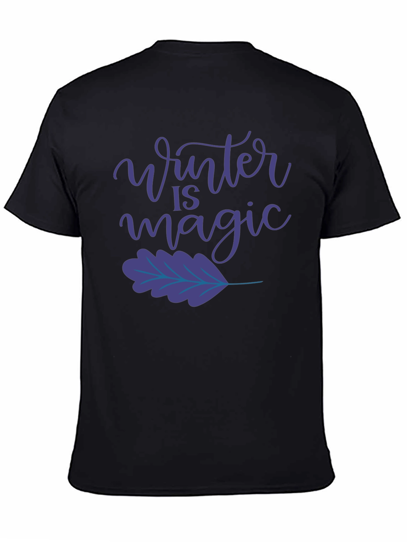 Winter is Magic Black T-Shirt