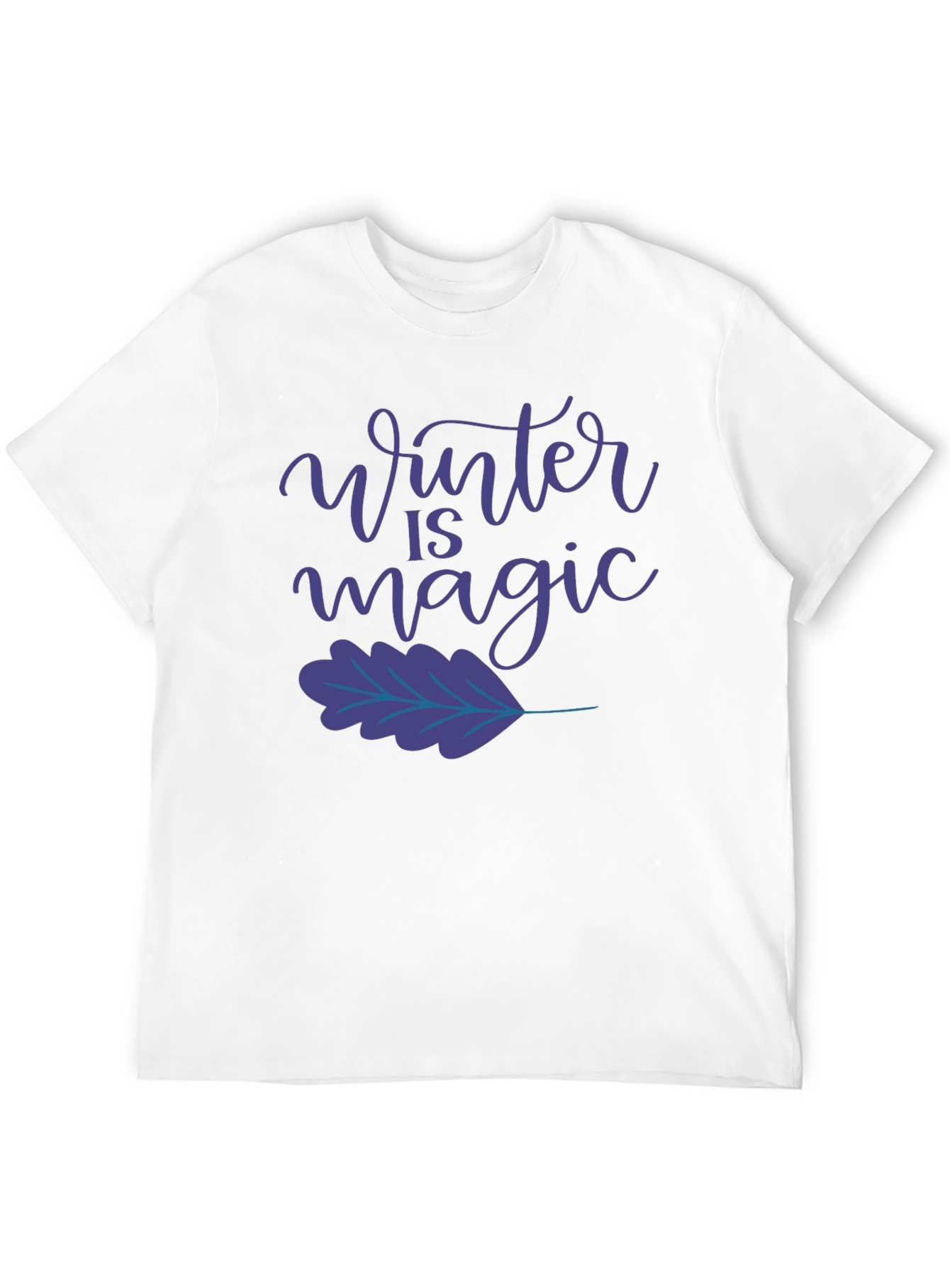 Winter is Magic Black T-Shirt