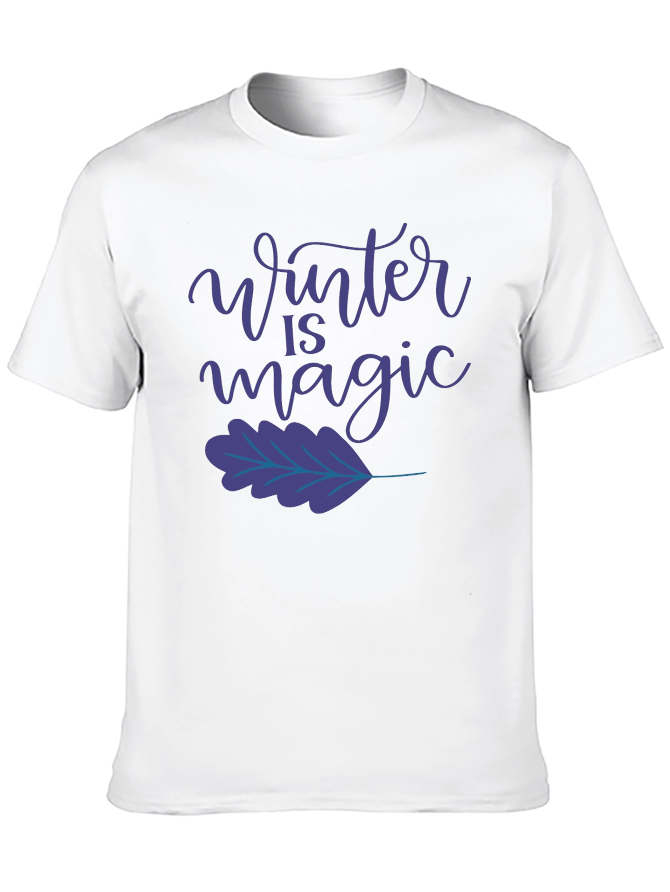 Winter is Magic Black T-Shirt
