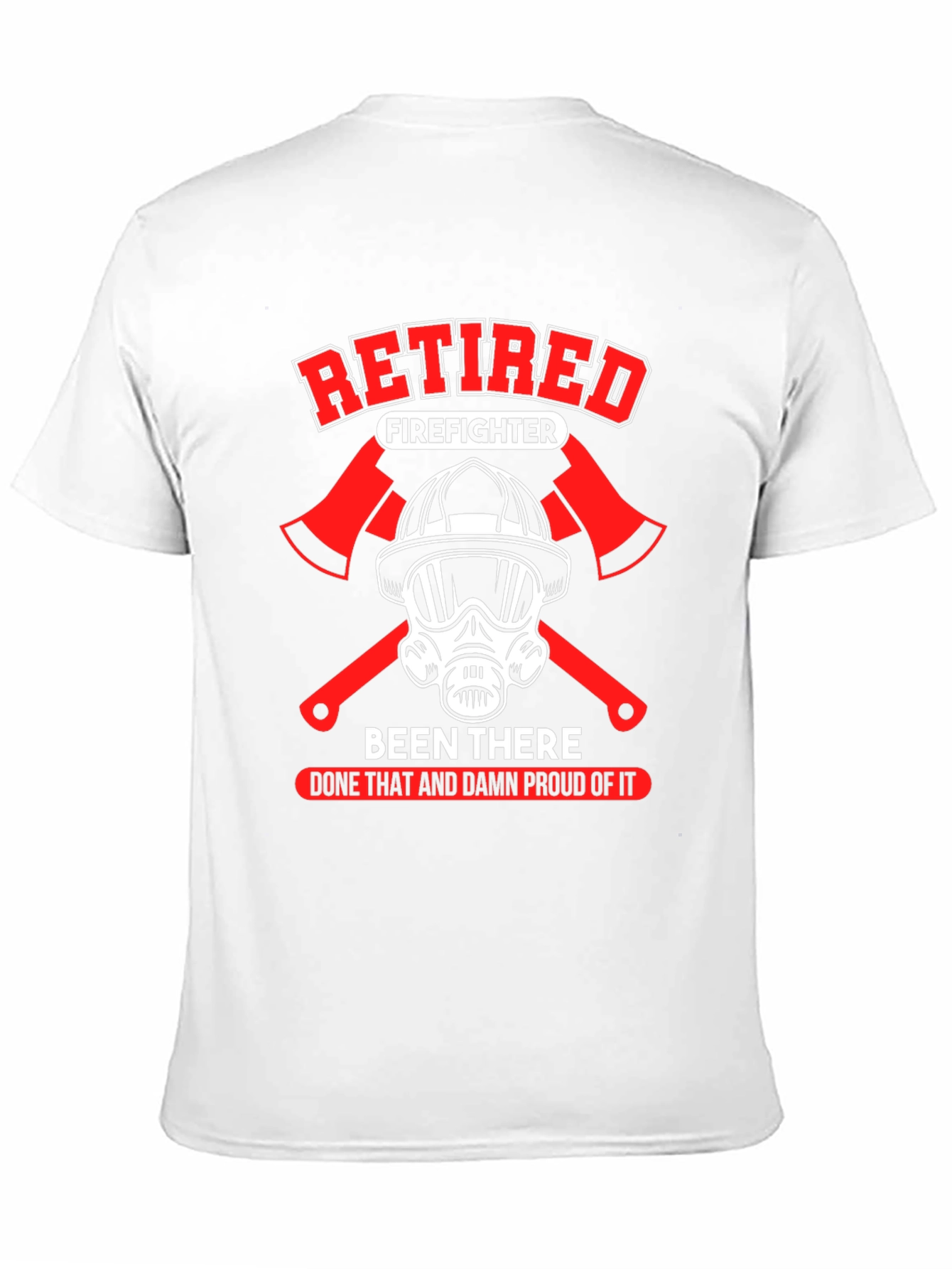 Retired Firefighter Graphic T-Shirt