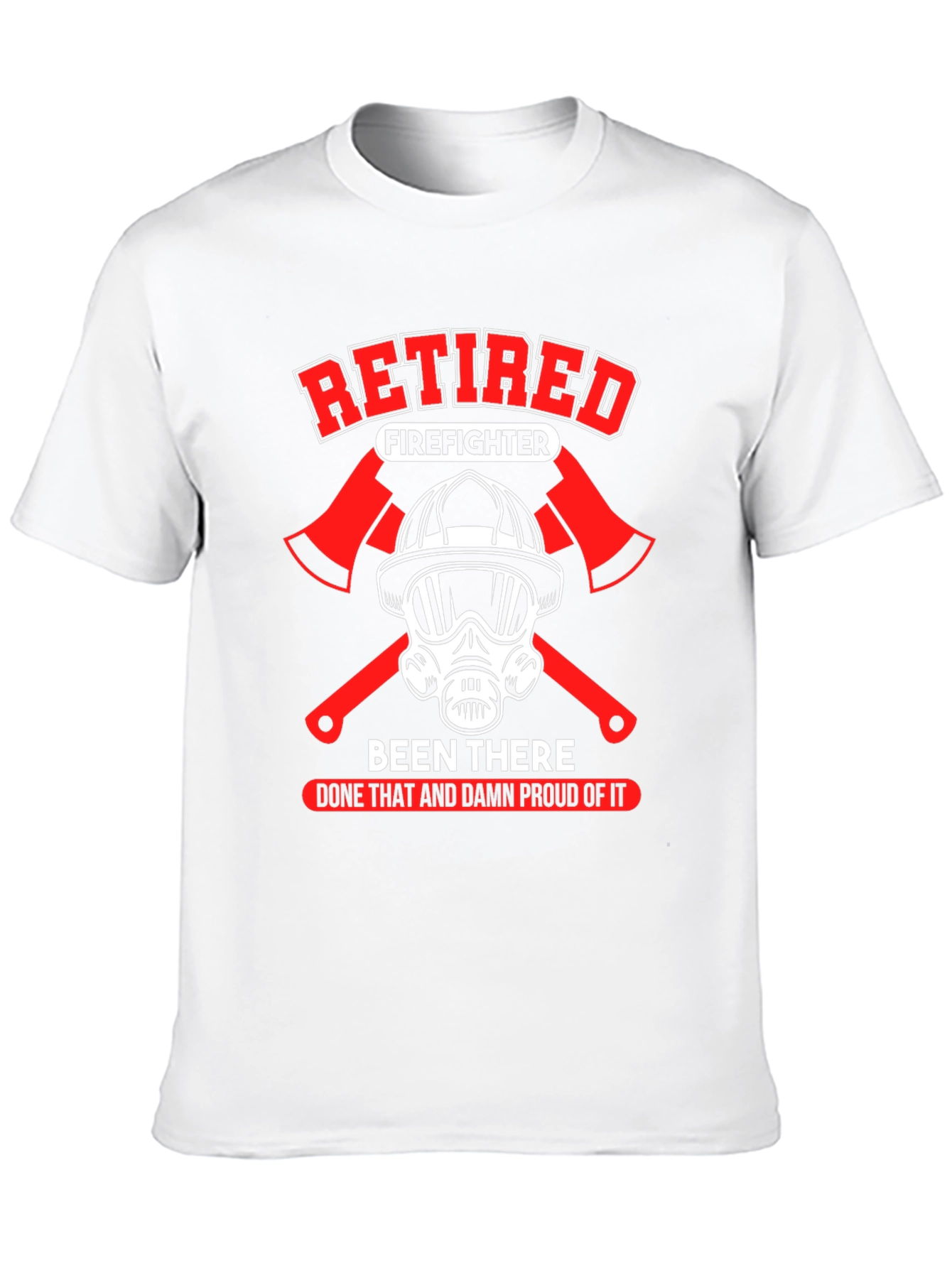 Retired Firefighter Graphic T-Shirt