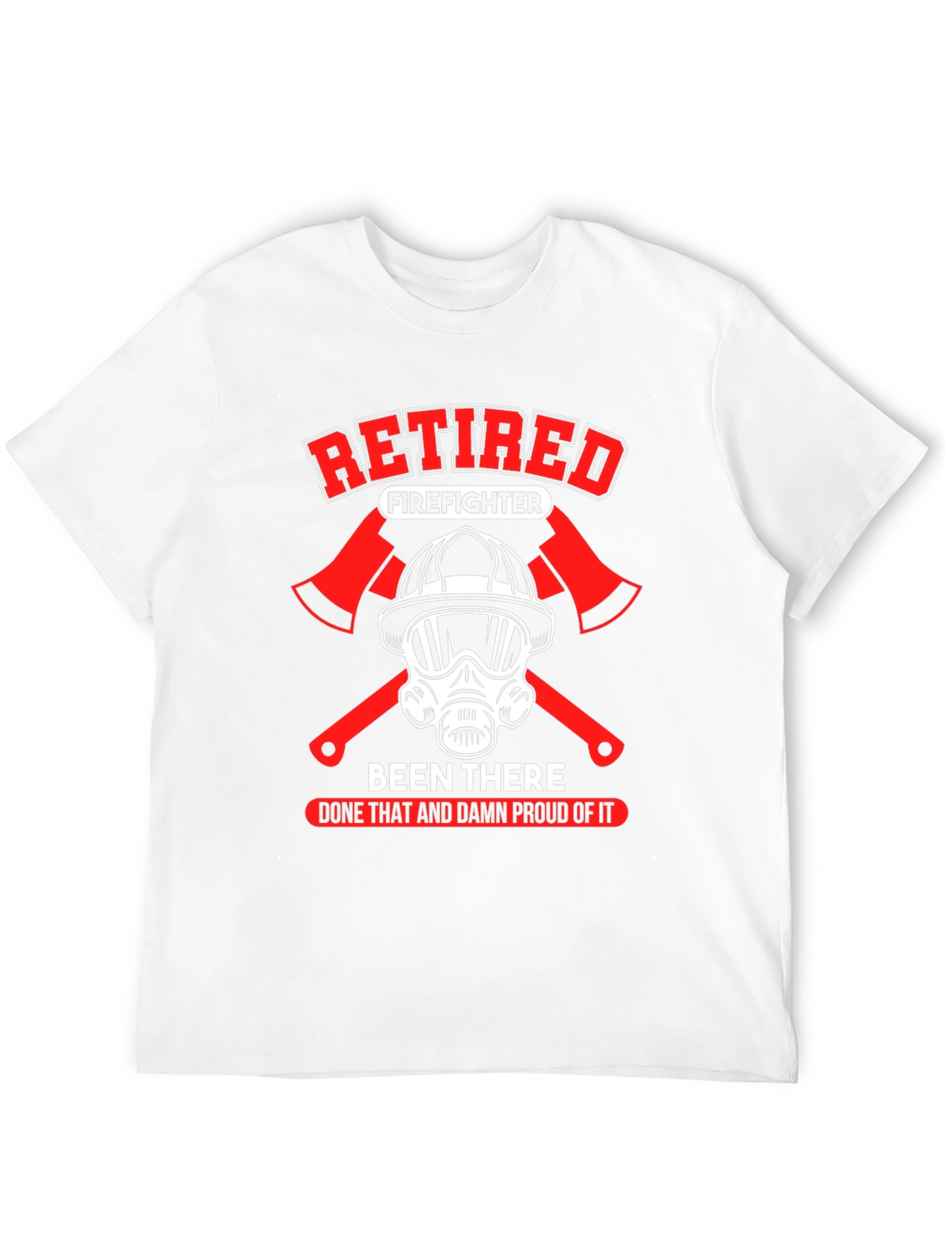 Retired Firefighter Graphic T-Shirt