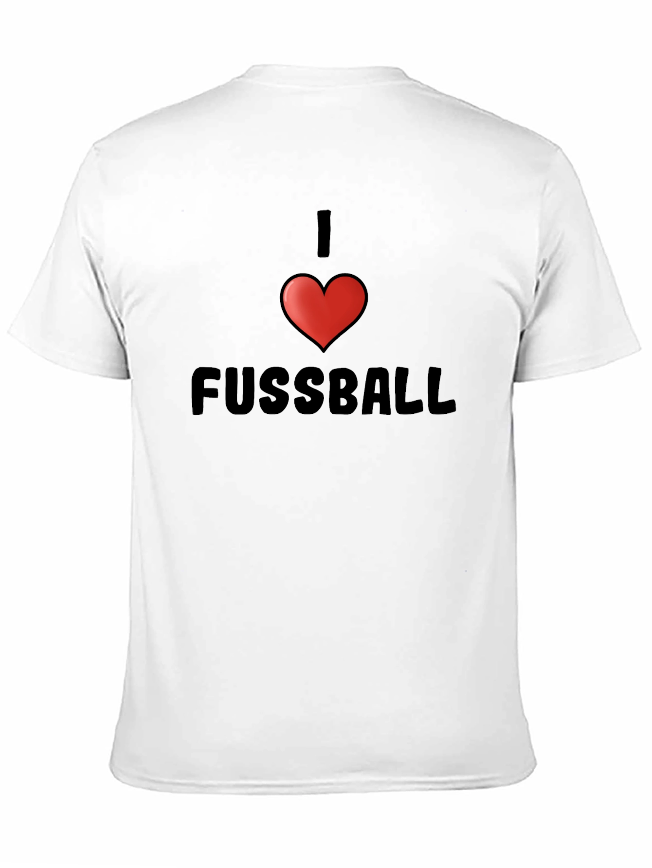 I Heart Fussball T-Shirt