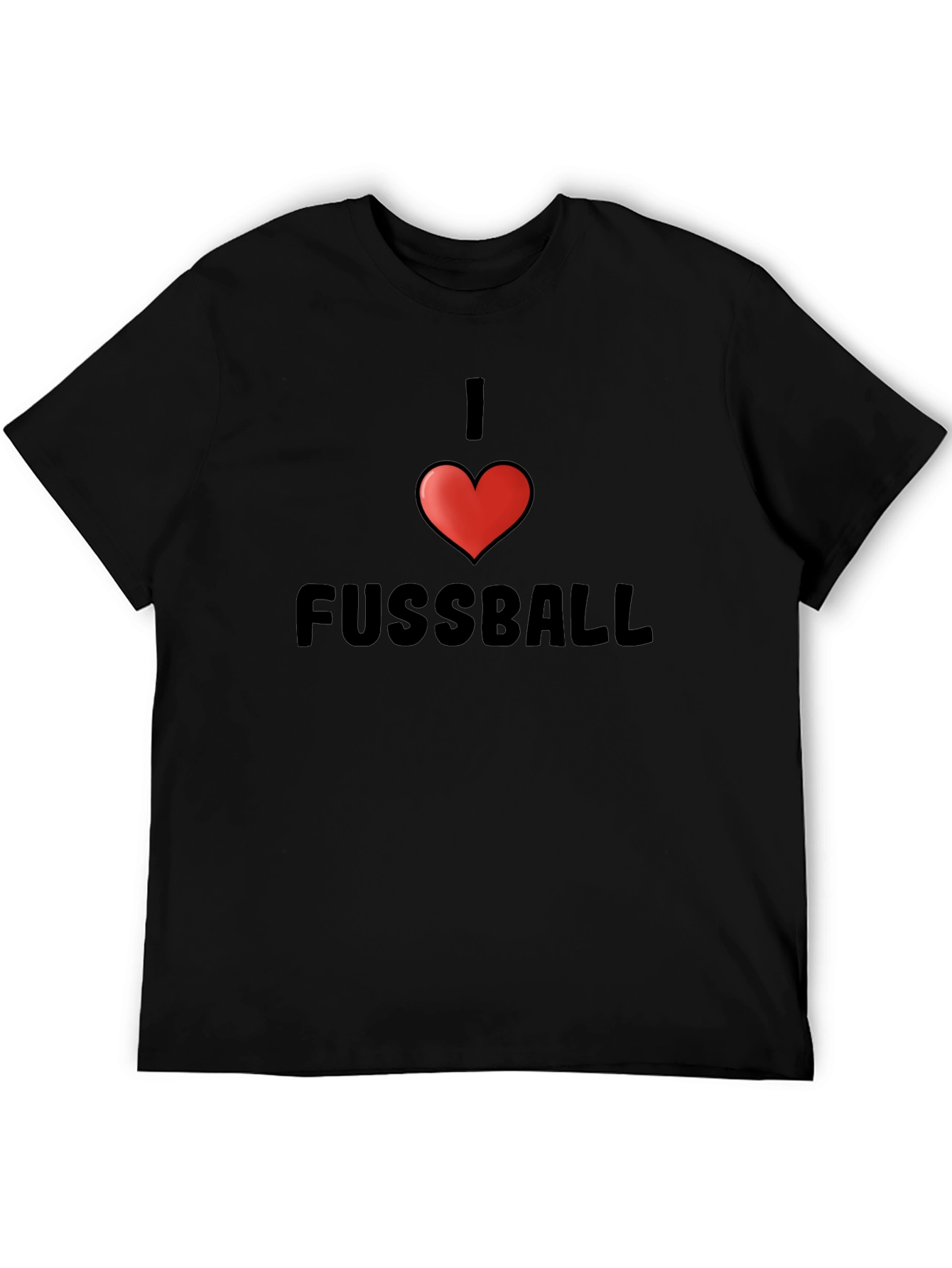 I Heart Fussball T-Shirt