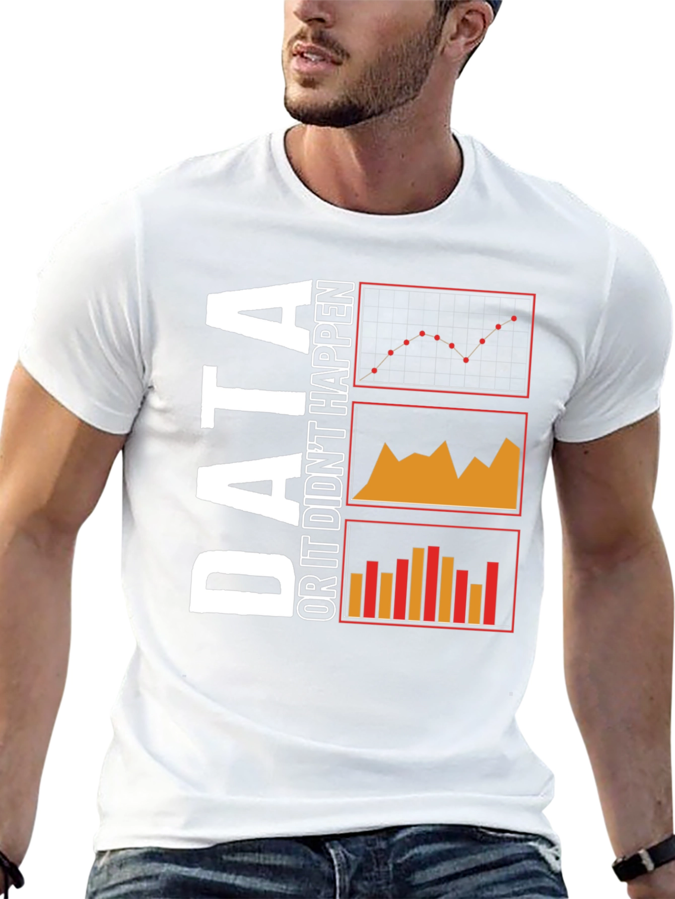 Data or It Didnt Happen Black T-Shirt