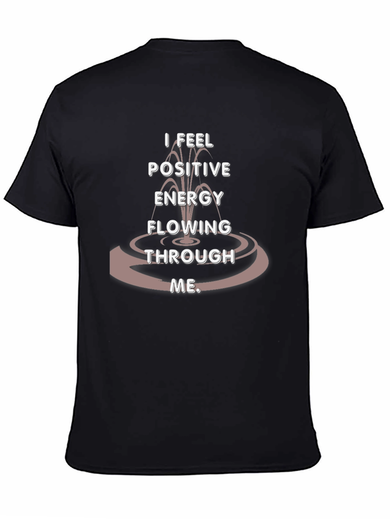 Positive Energy Flow T-Shirt - Black