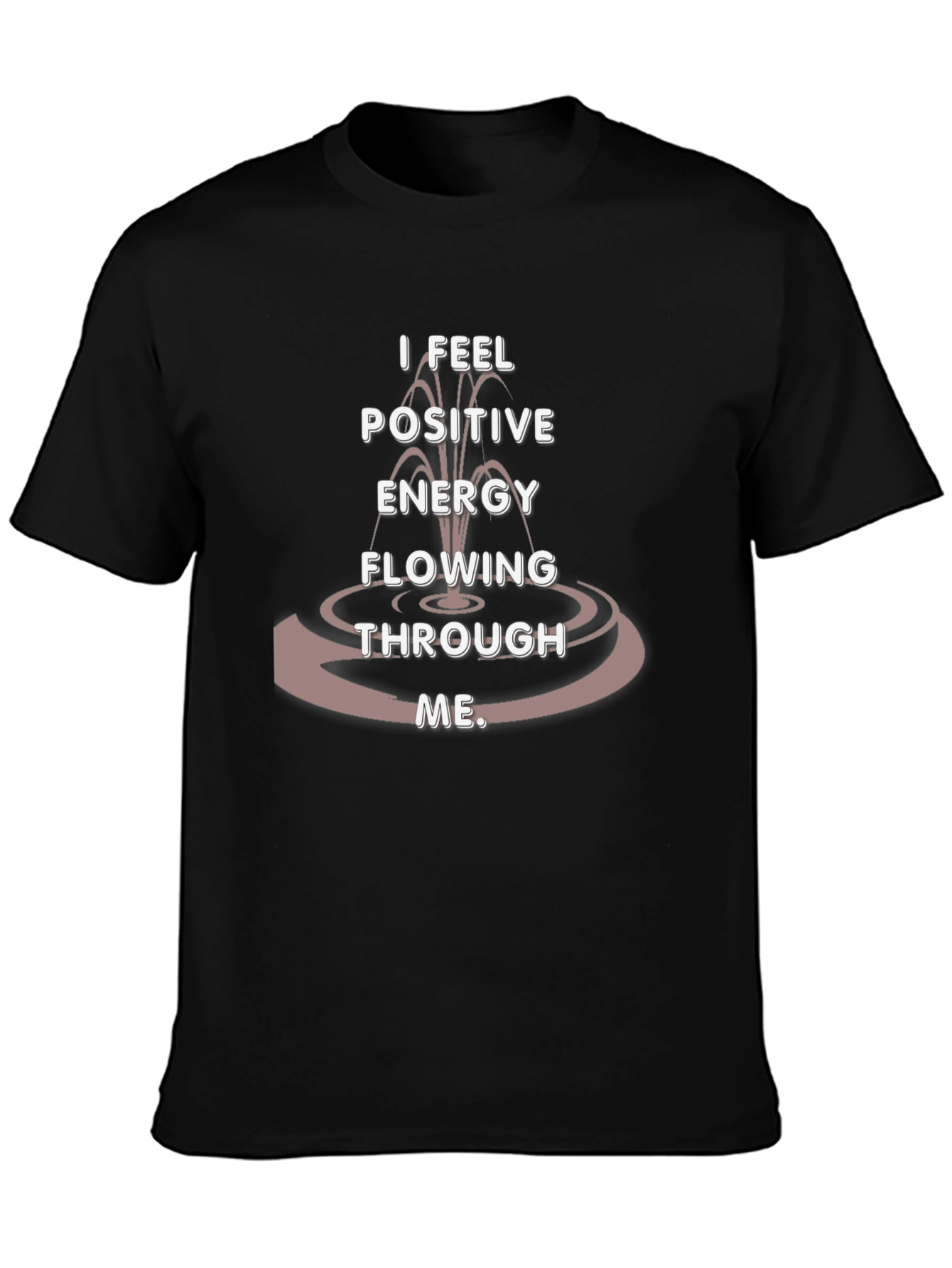 Positive Energy Flow T-Shirt - Black
