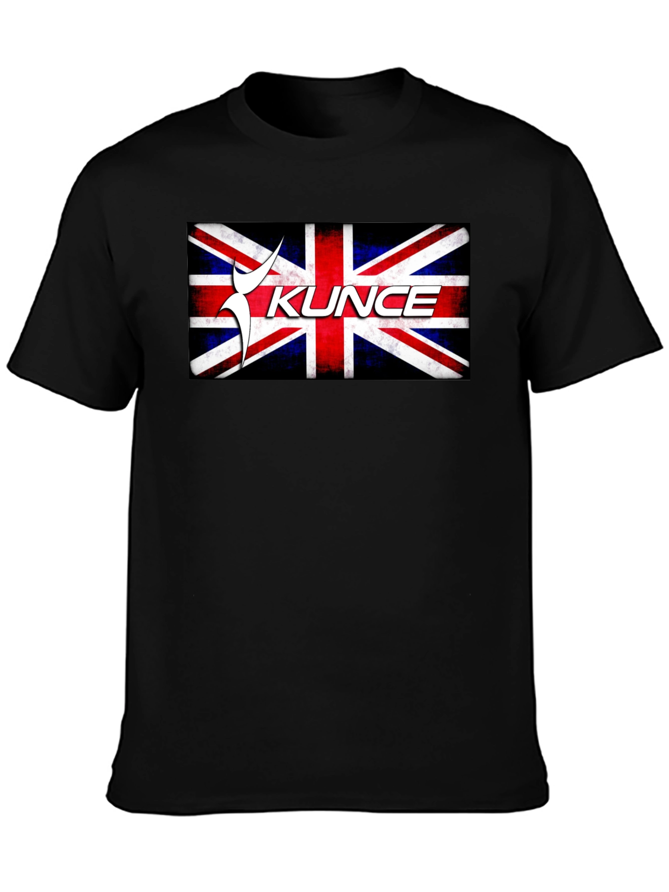 Union Jack KUNCE Graphic Tee - Black