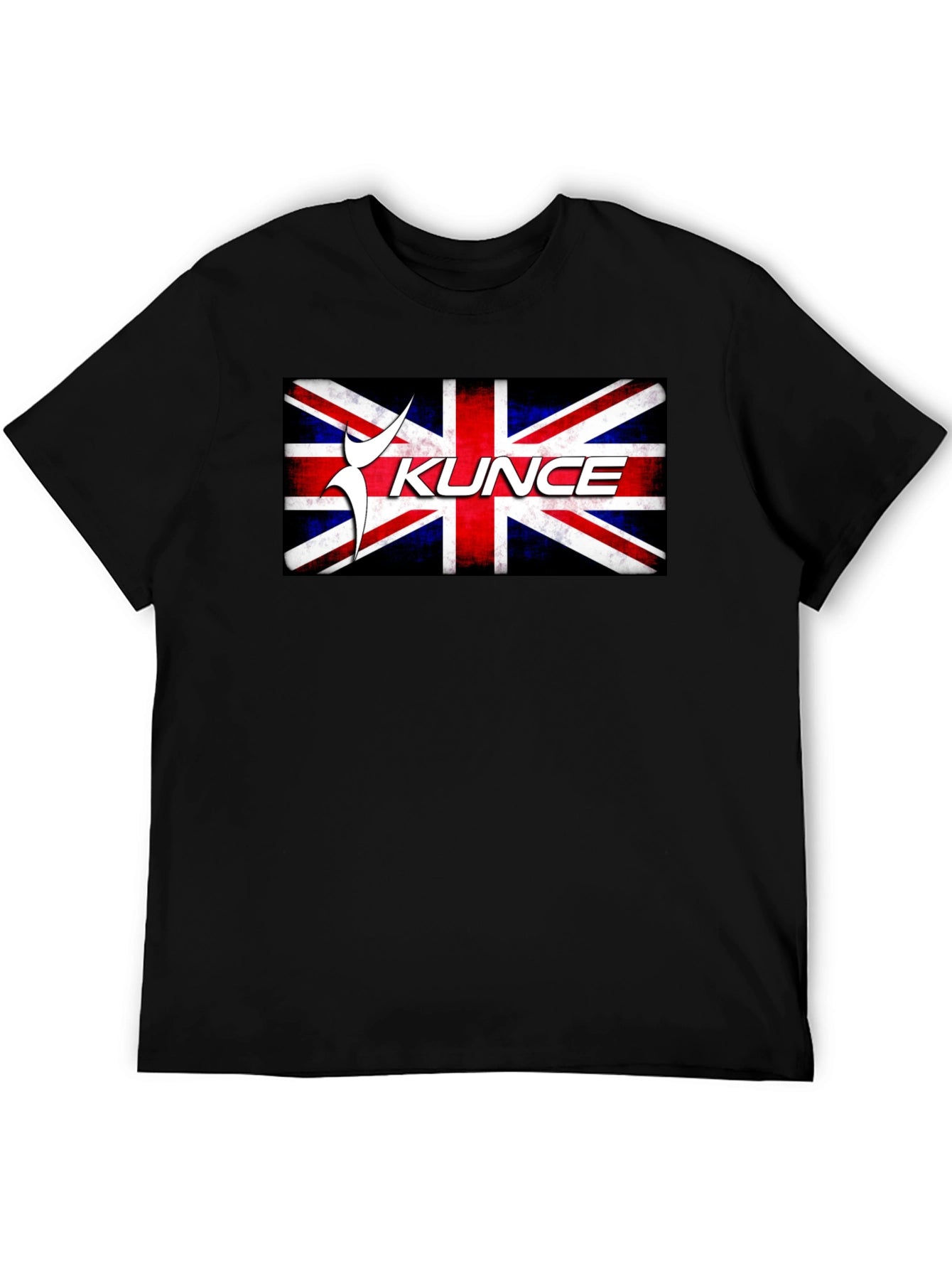Union Jack KUNCE Graphic Tee - Black
