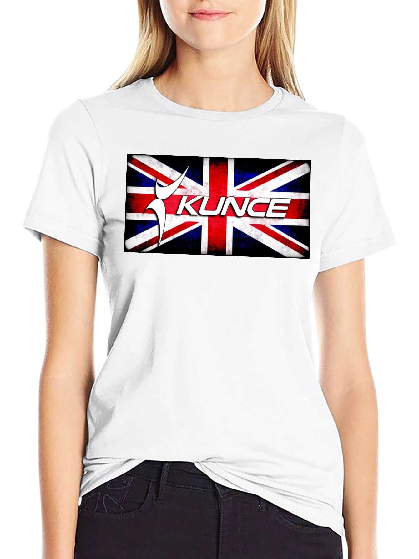 Union Jack KUNCE Graphic Tee - Black