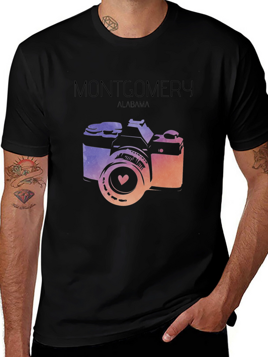 Montgomery Alabama Camera Graphic Tee