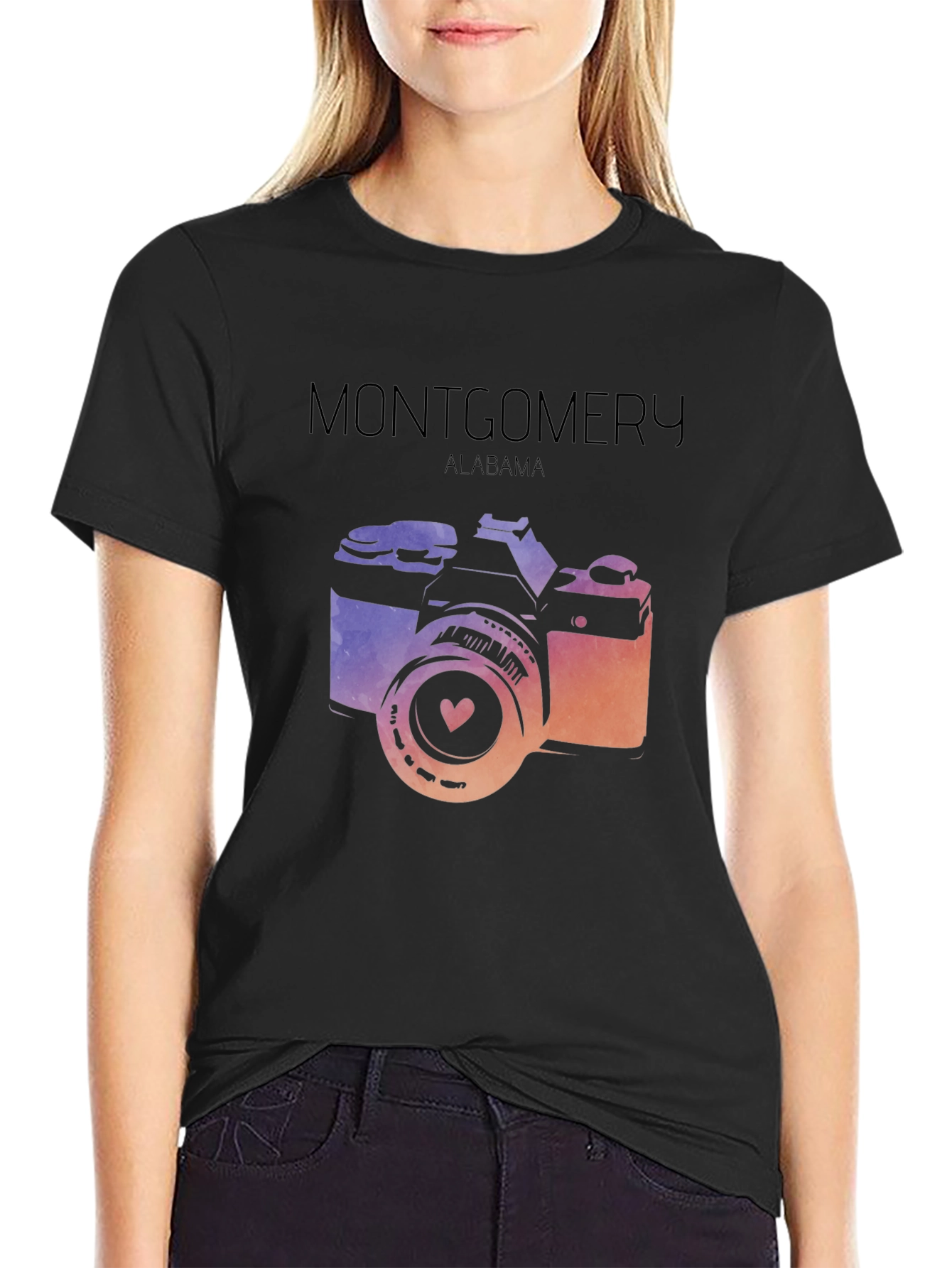 Montgomery Alabama Camera Graphic Tee