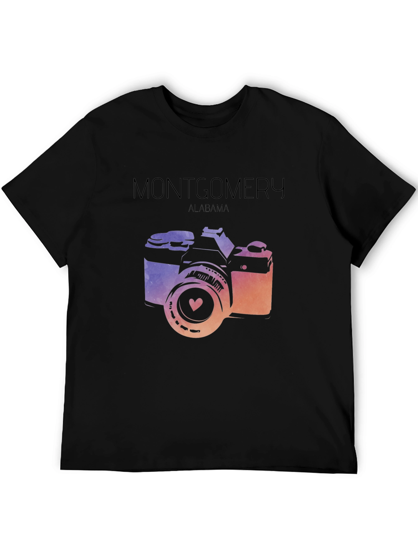 Montgomery Alabama Camera Graphic Tee
