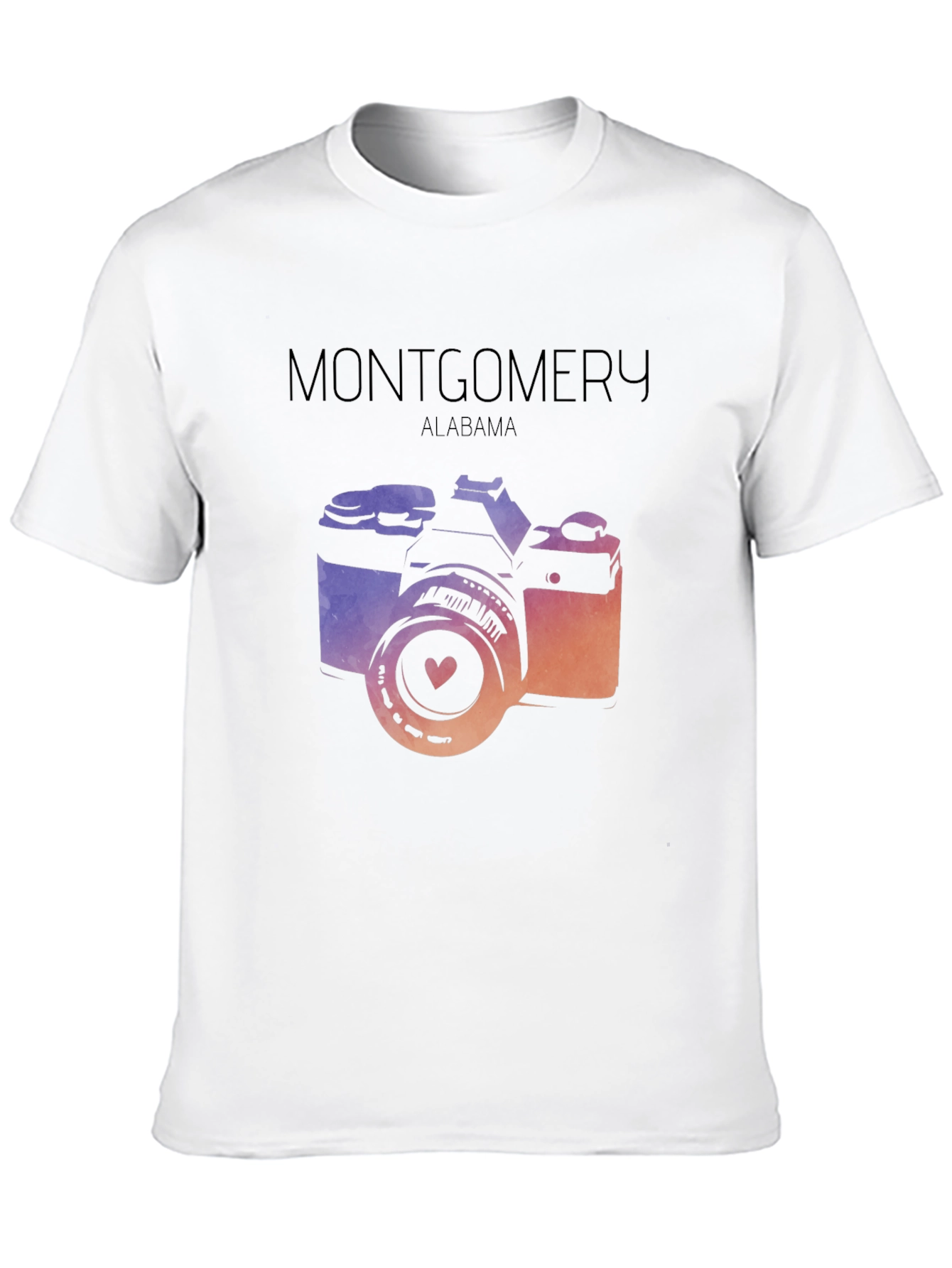 Montgomery Alabama Camera Graphic Tee
