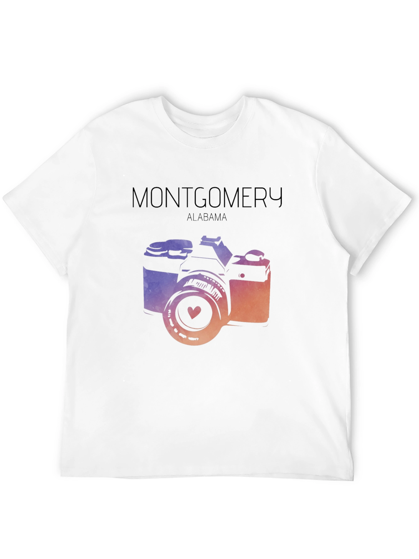 Montgomery Alabama Camera Graphic Tee