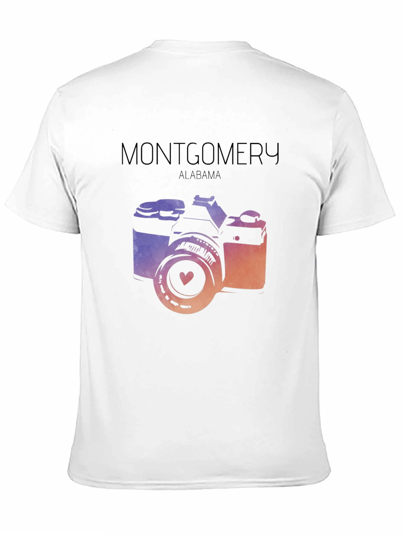 Montgomery Alabama Camera Graphic Tee