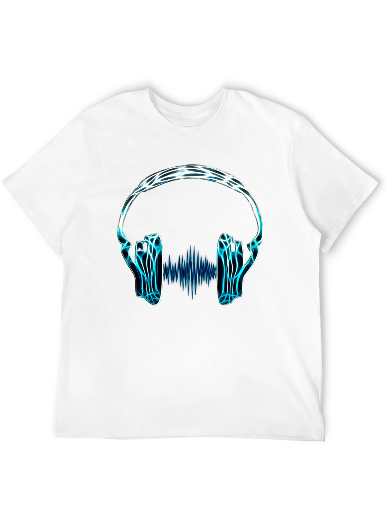 Electro Headphones Graphic Tee - Black