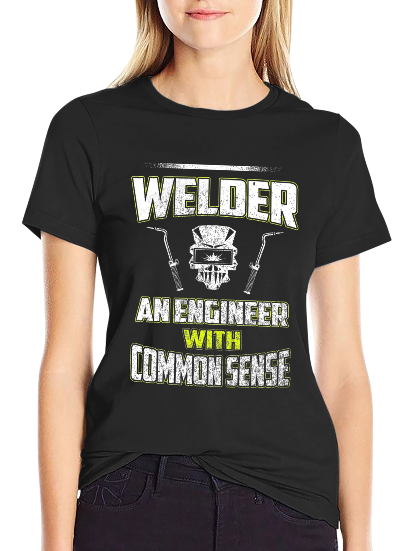Welder Engineer Common Sense Graphic Tee