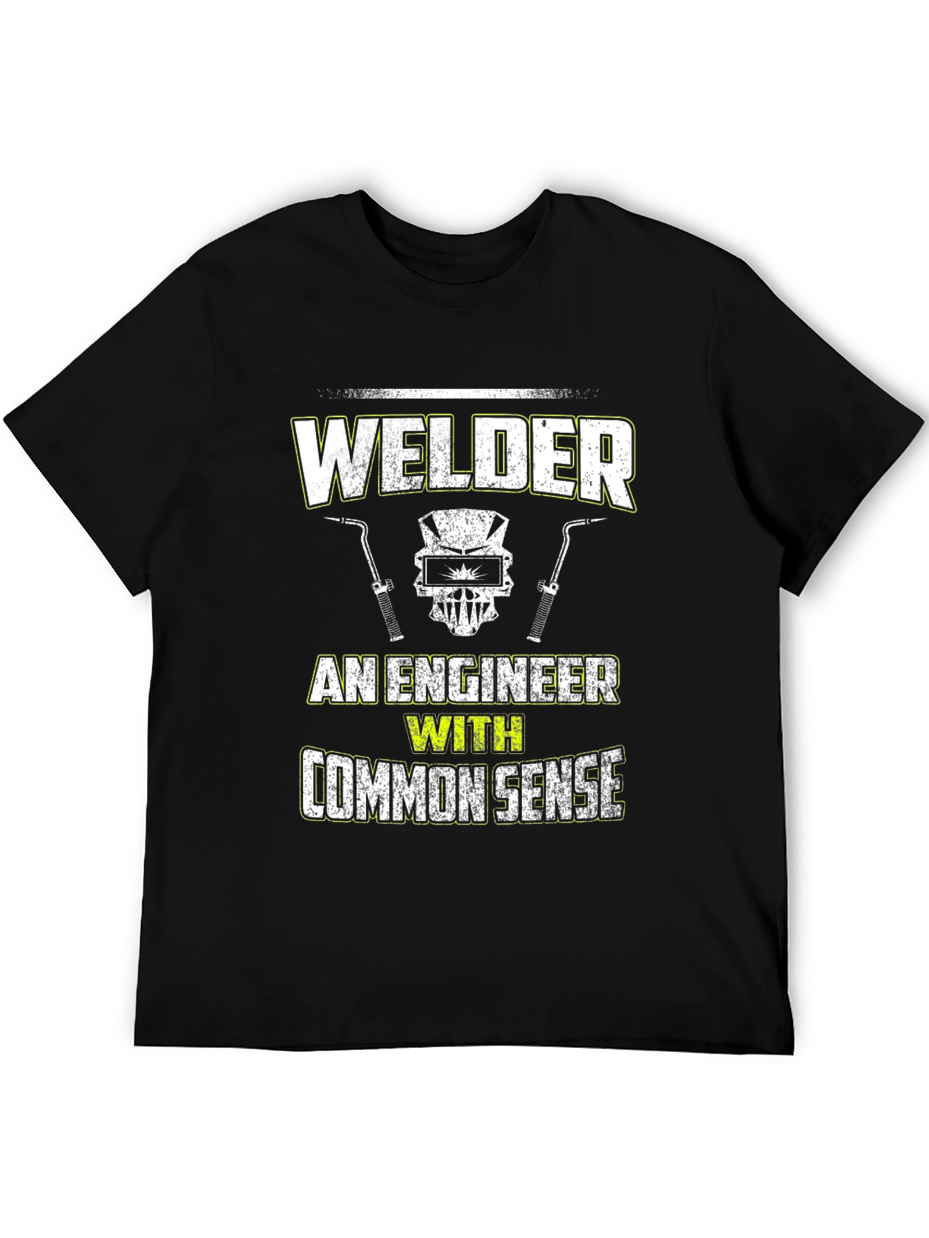Welder Engineer Common Sense Graphic Tee