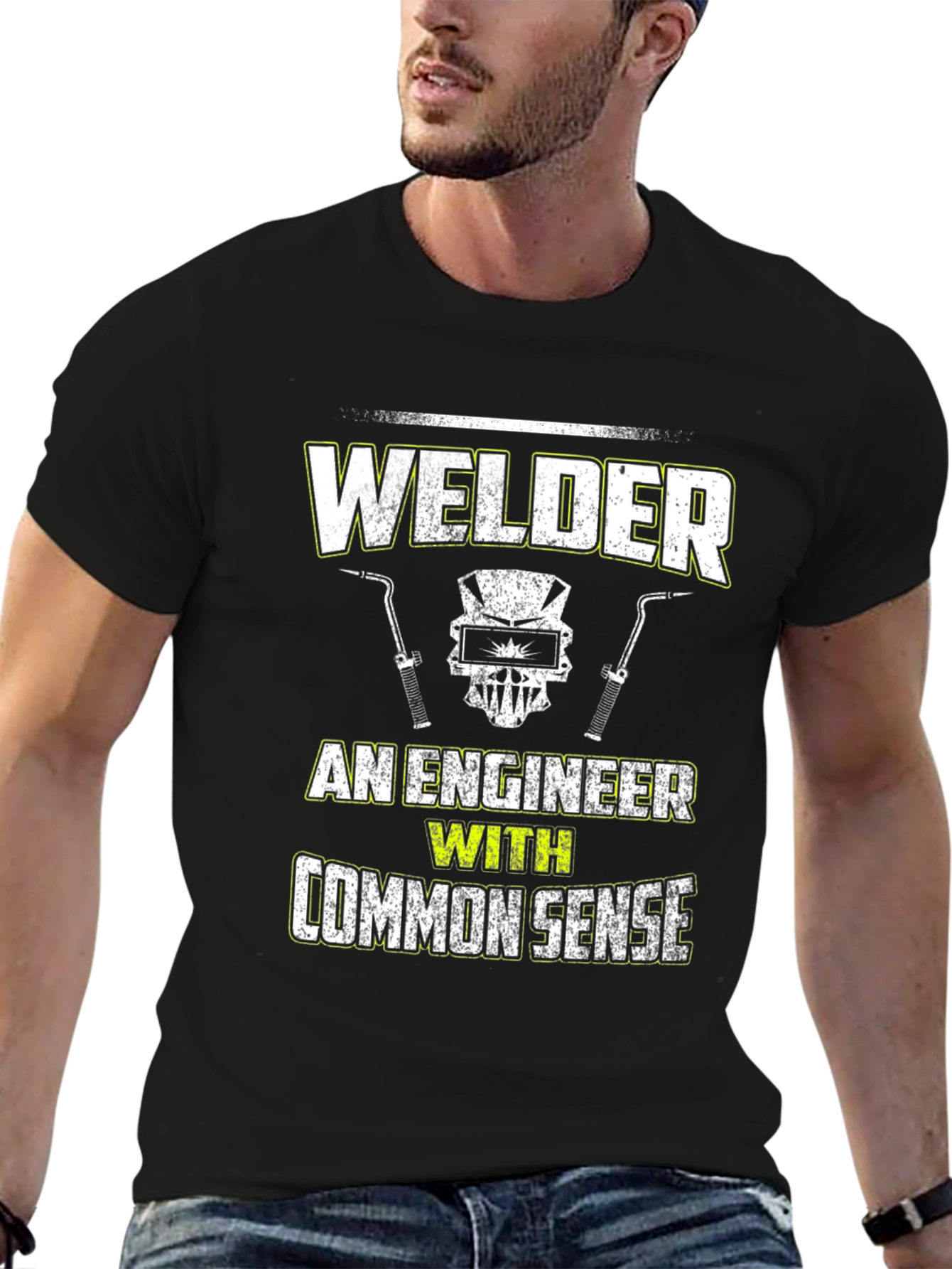 Welder Engineer Common Sense Graphic Tee