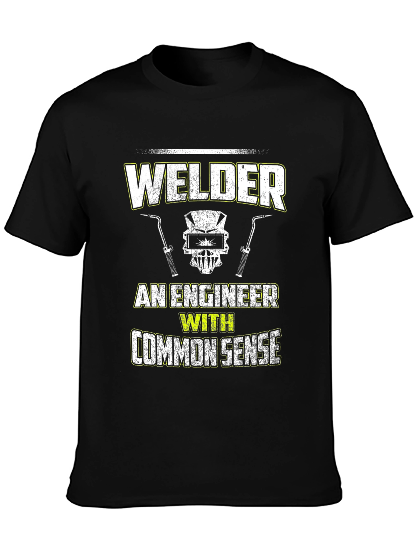 Welder Engineer Common Sense Graphic Tee