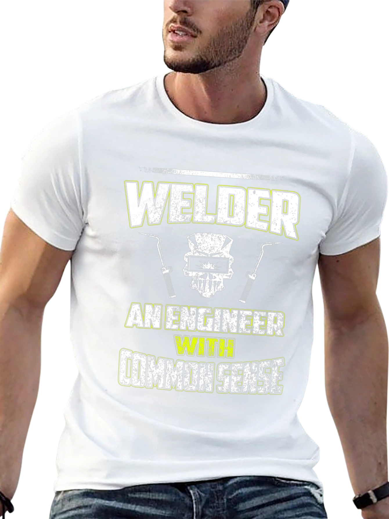Welder Engineer Common Sense Graphic Tee