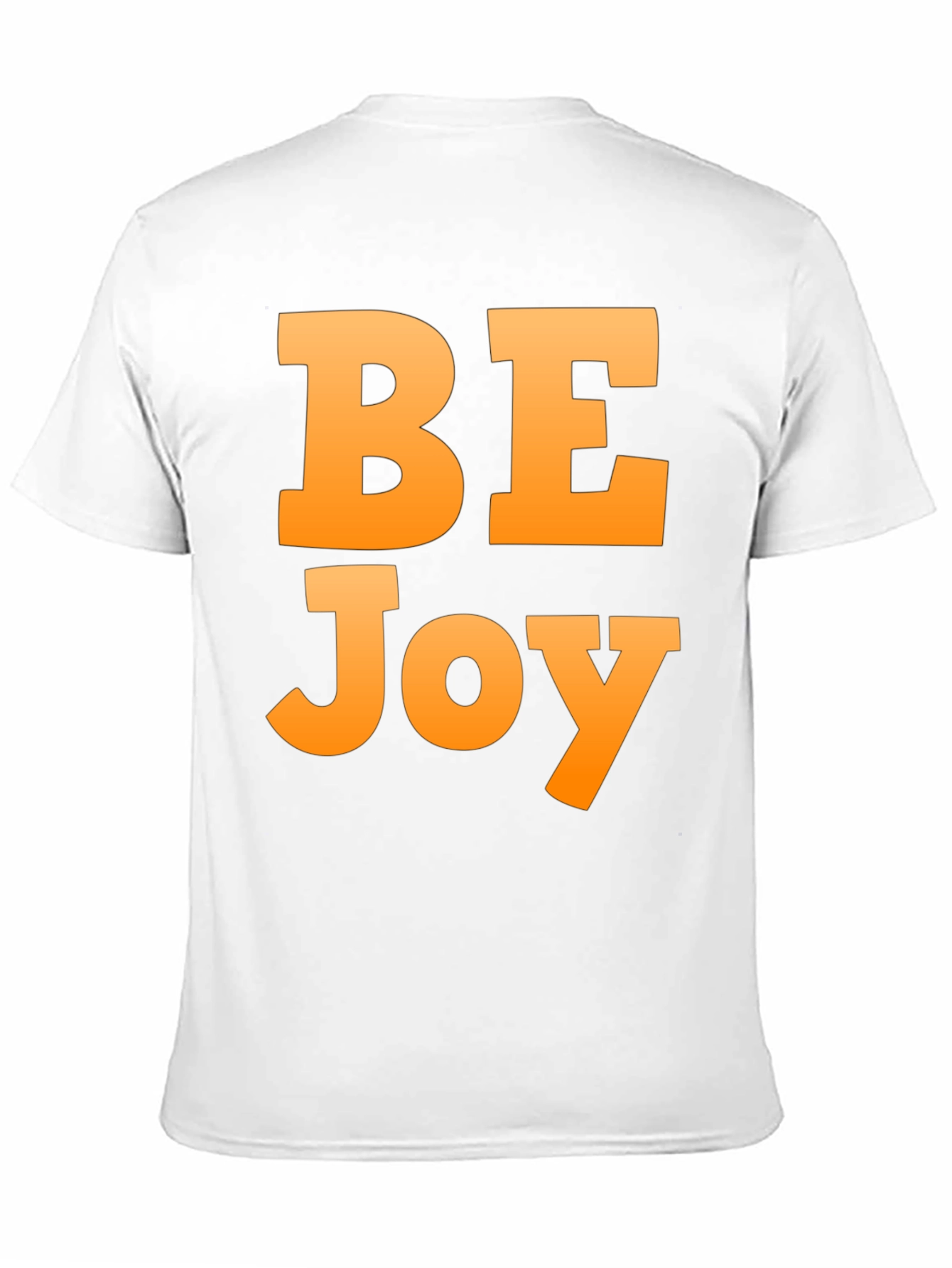 Be Joy Black Graphic T-Shirt