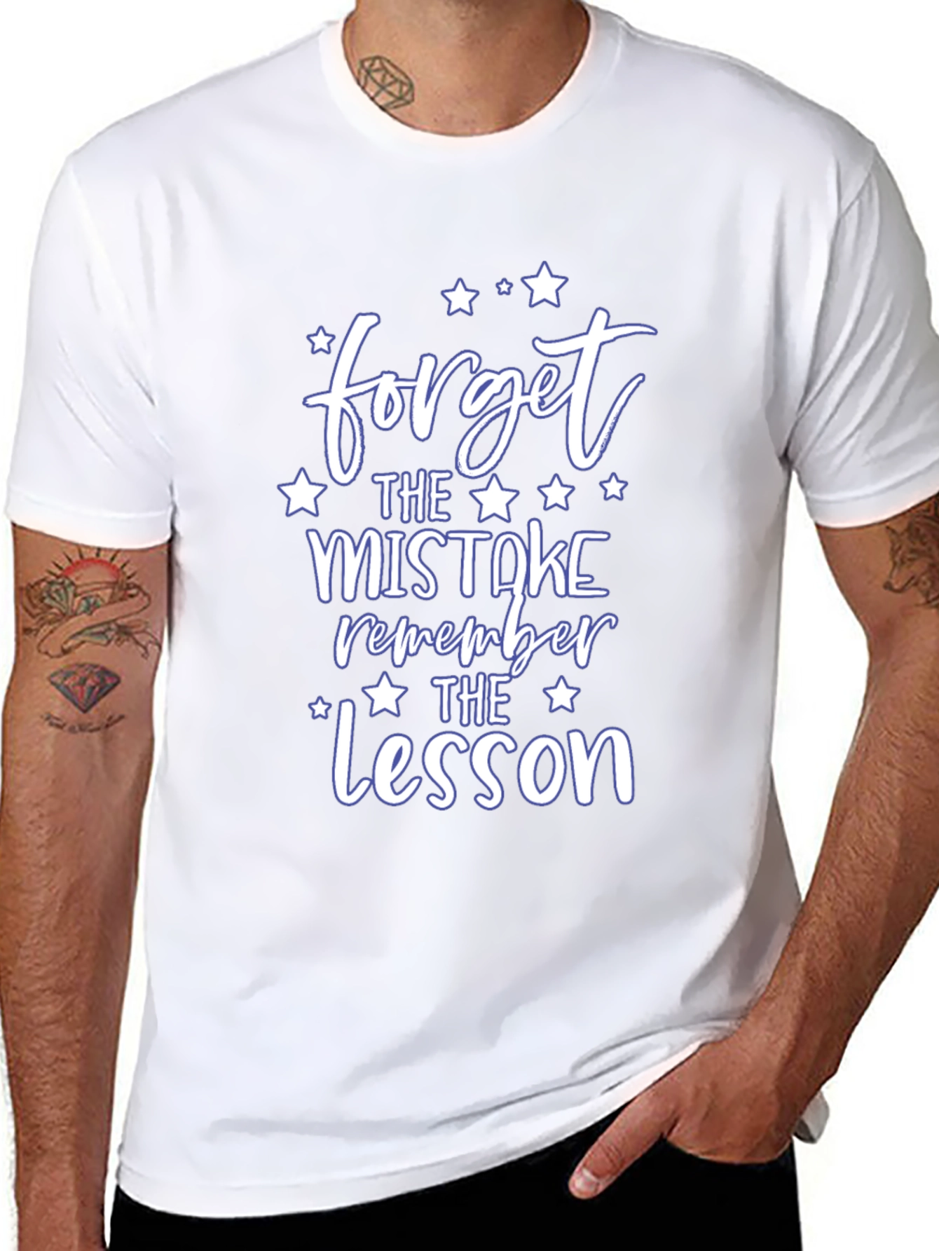 Forget the Mistake T-Shirt - Inspirational Quote Tee