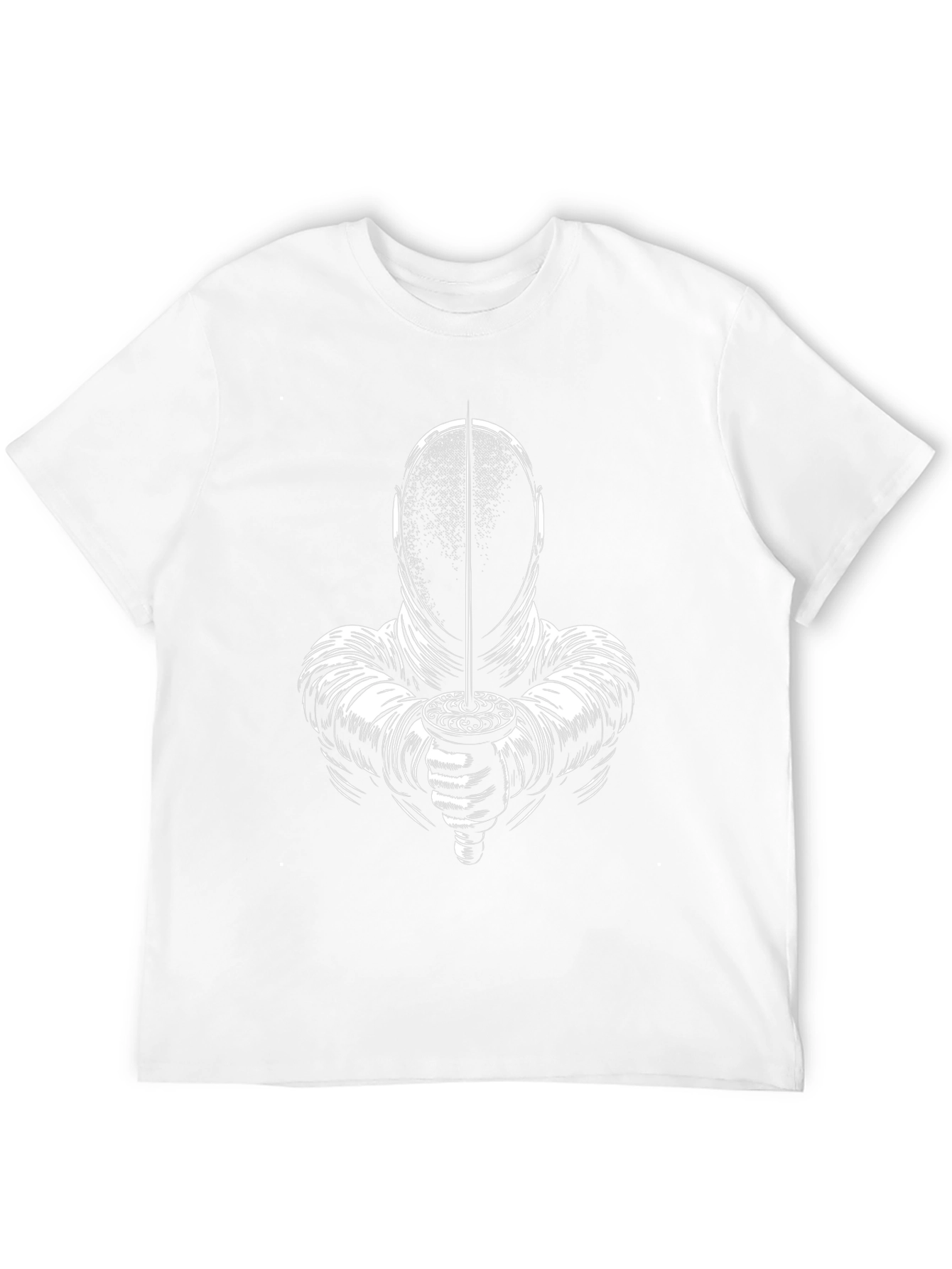 Fencer Graphic Tee - Swordplay Design