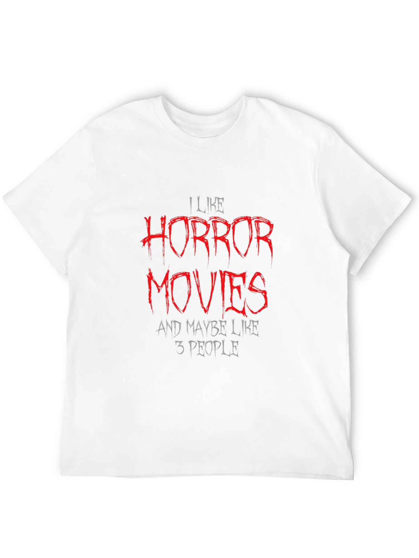 Horror Movie Lover T-Shirt - Introvert Design