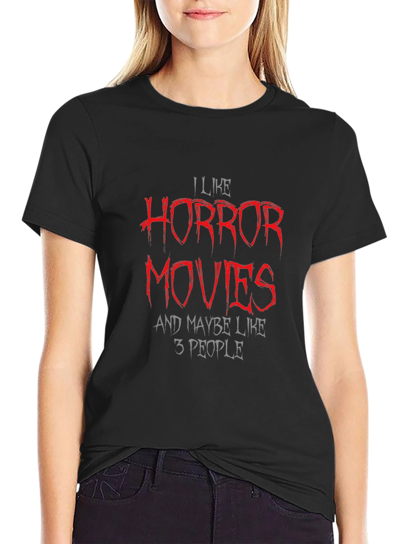 Horror Movie Lover T-Shirt - Introvert Design