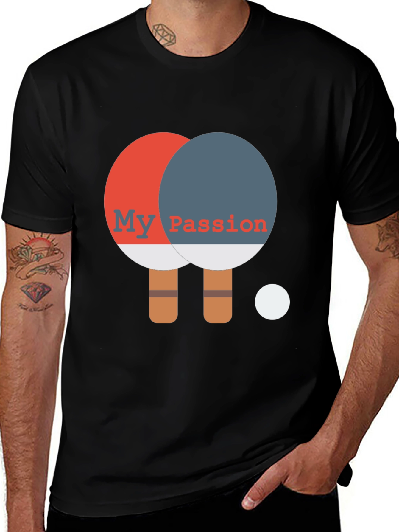 My Passion Table Tennis Graphic Tee