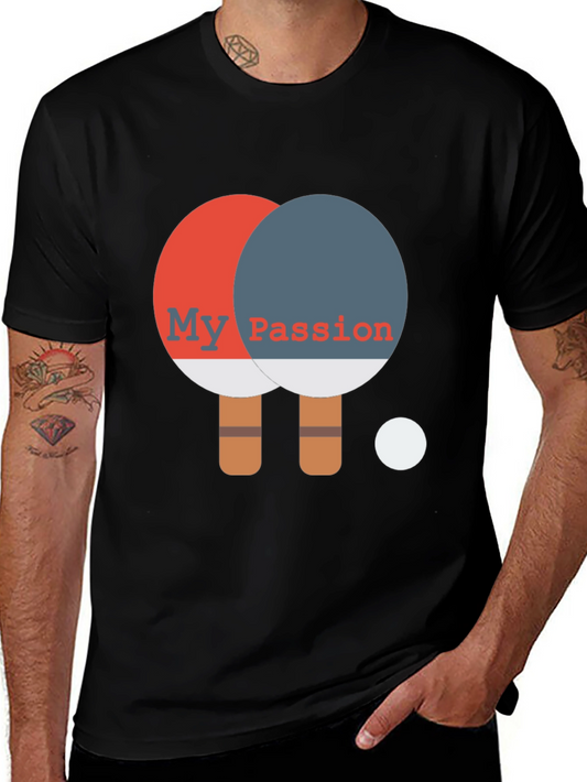 My Passion Table Tennis Graphic Tee