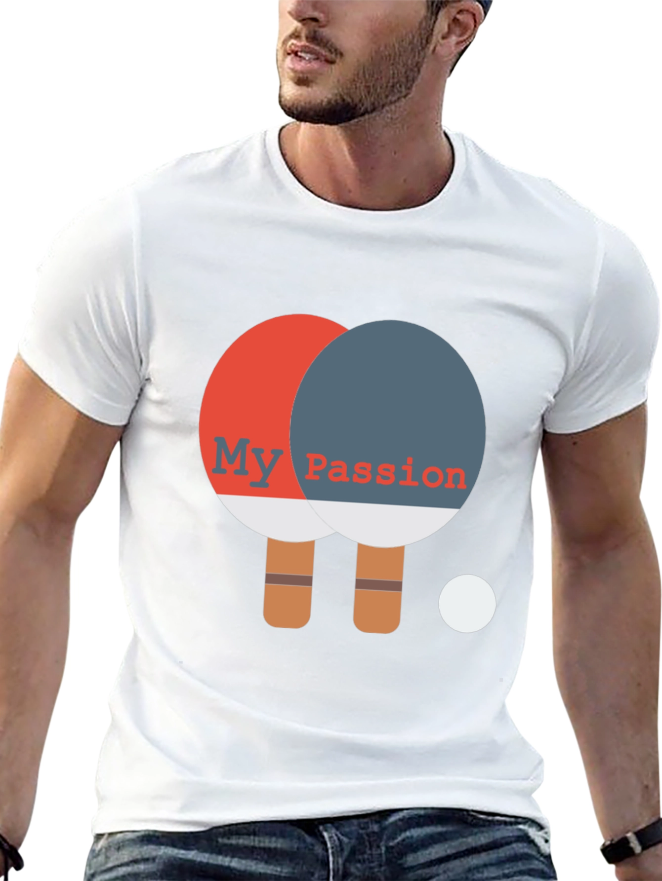 My Passion Table Tennis Graphic Tee
