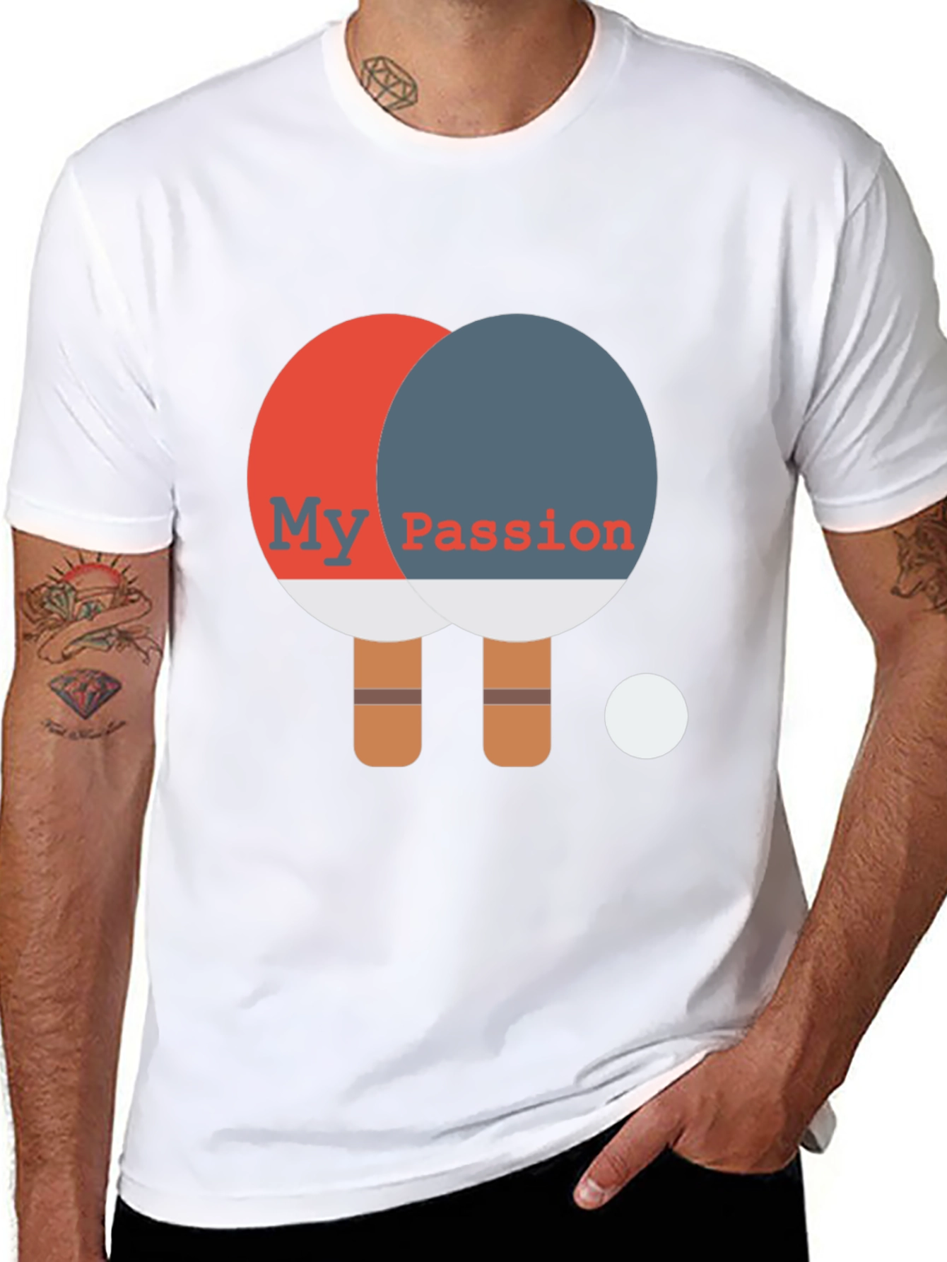 My Passion Table Tennis Graphic Tee