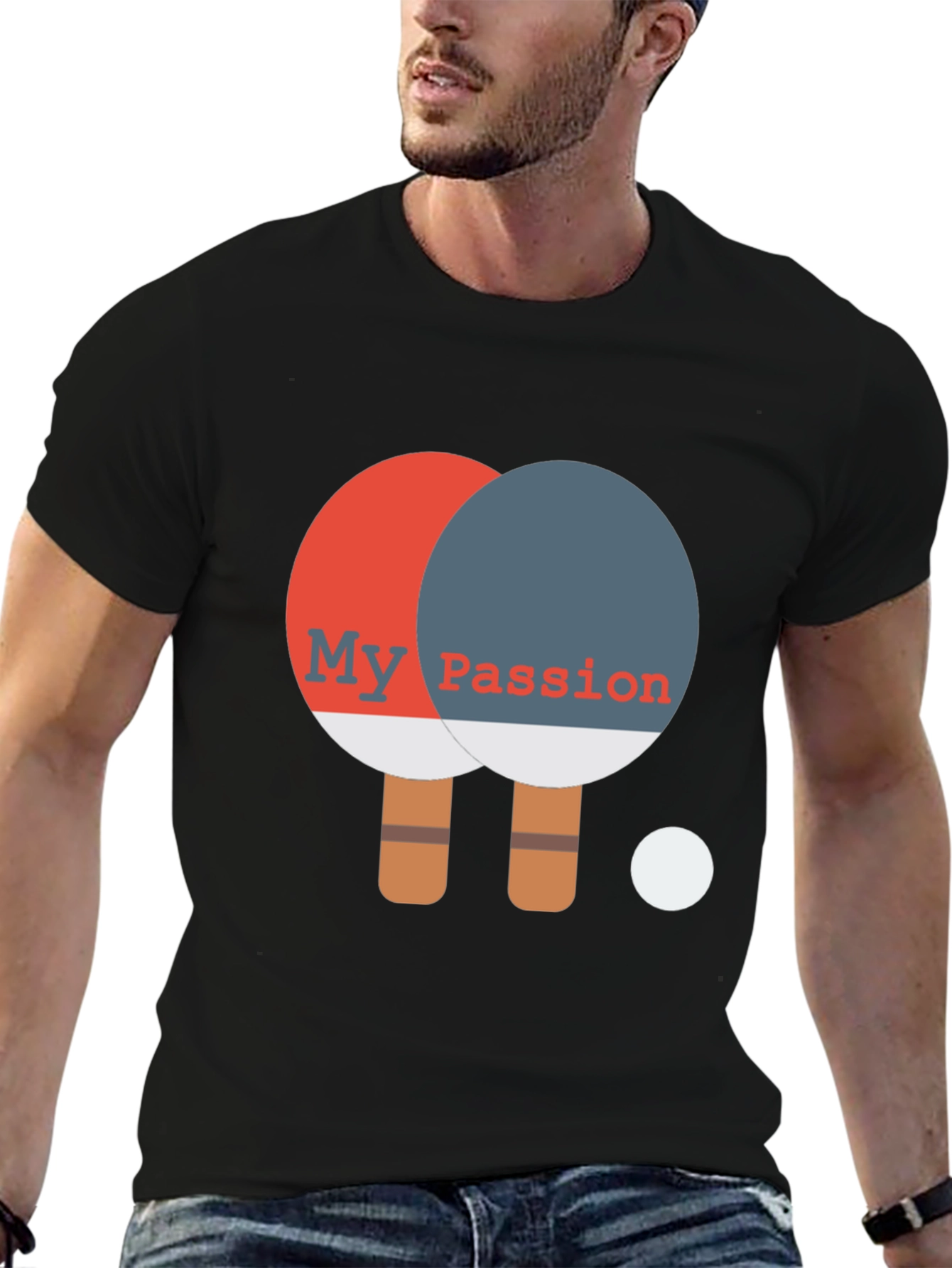 My Passion Table Tennis Graphic Tee