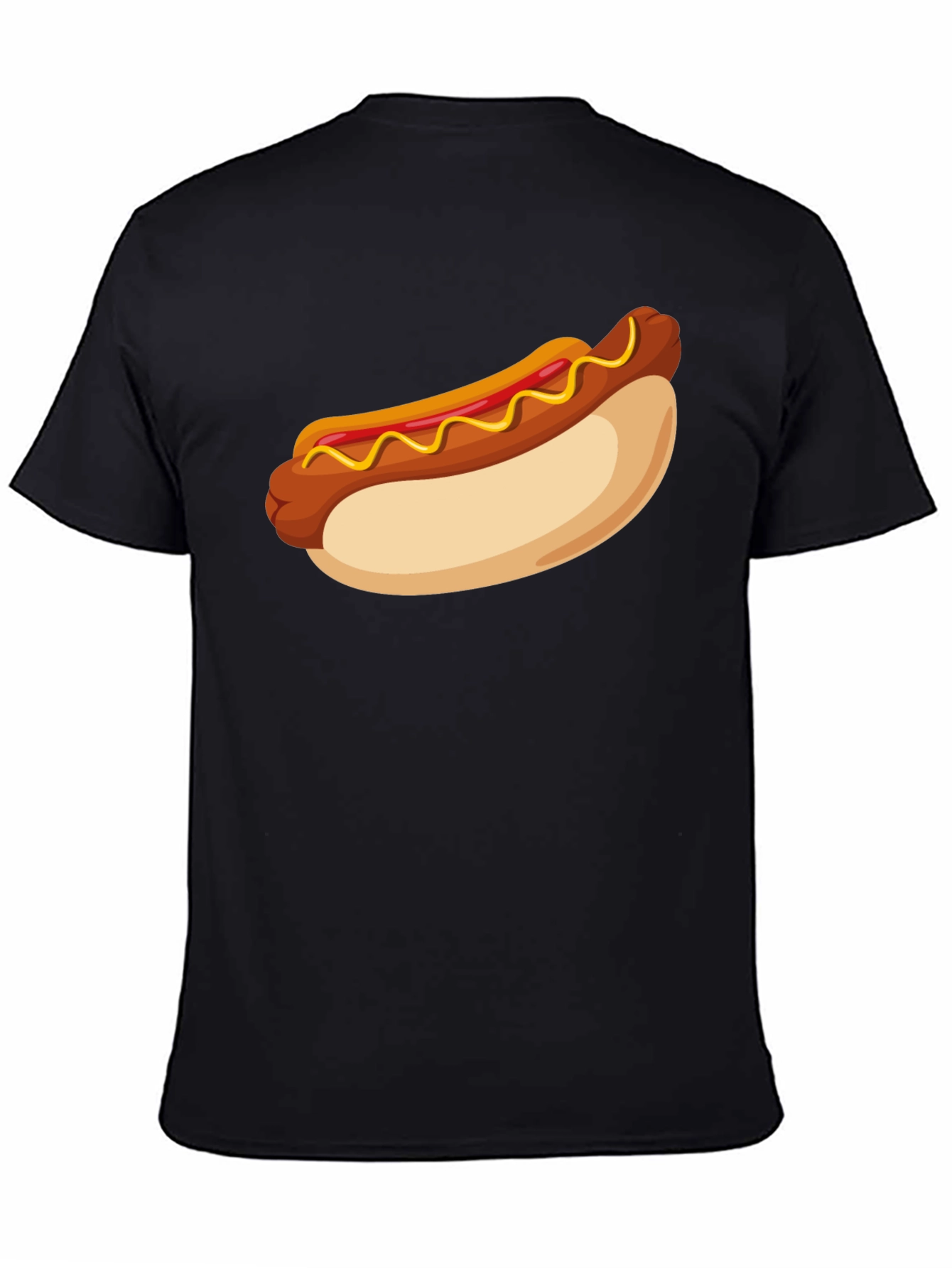 Hot Dog Graphic Tee - Casual Comfort