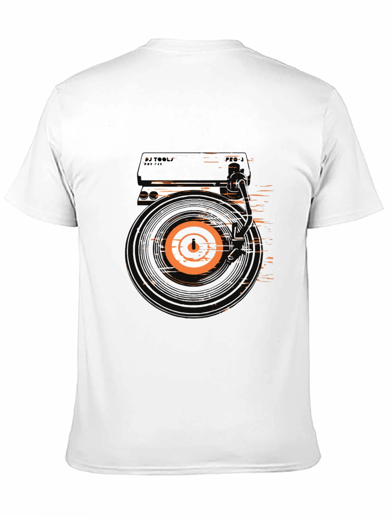 DJ Turntable Graphic Tee - Stylish Music Lovers T-Shirt