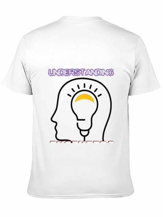 Understanding Engineers Black Graphic Tee