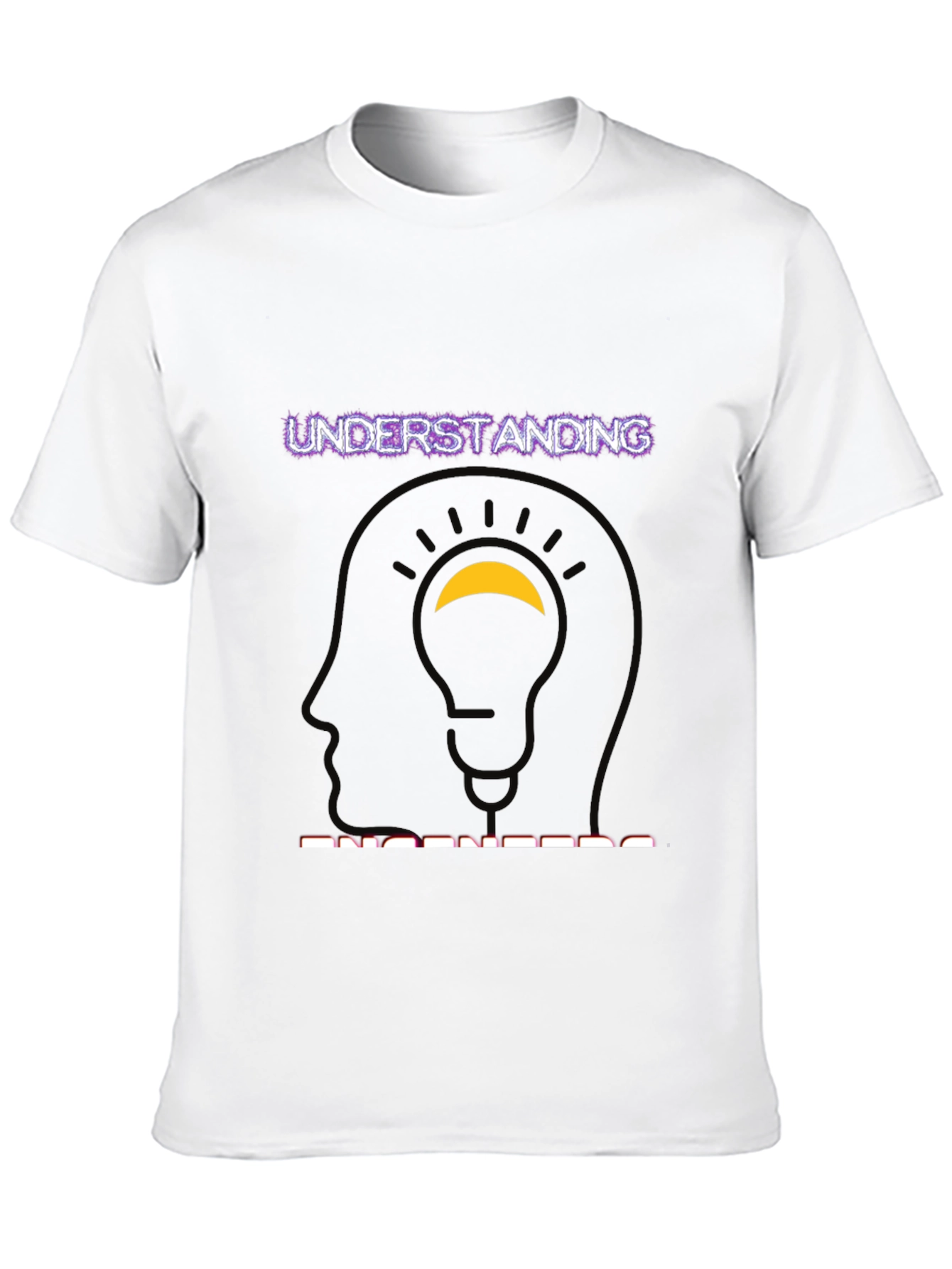 Understanding Engineers Black Graphic Tee
