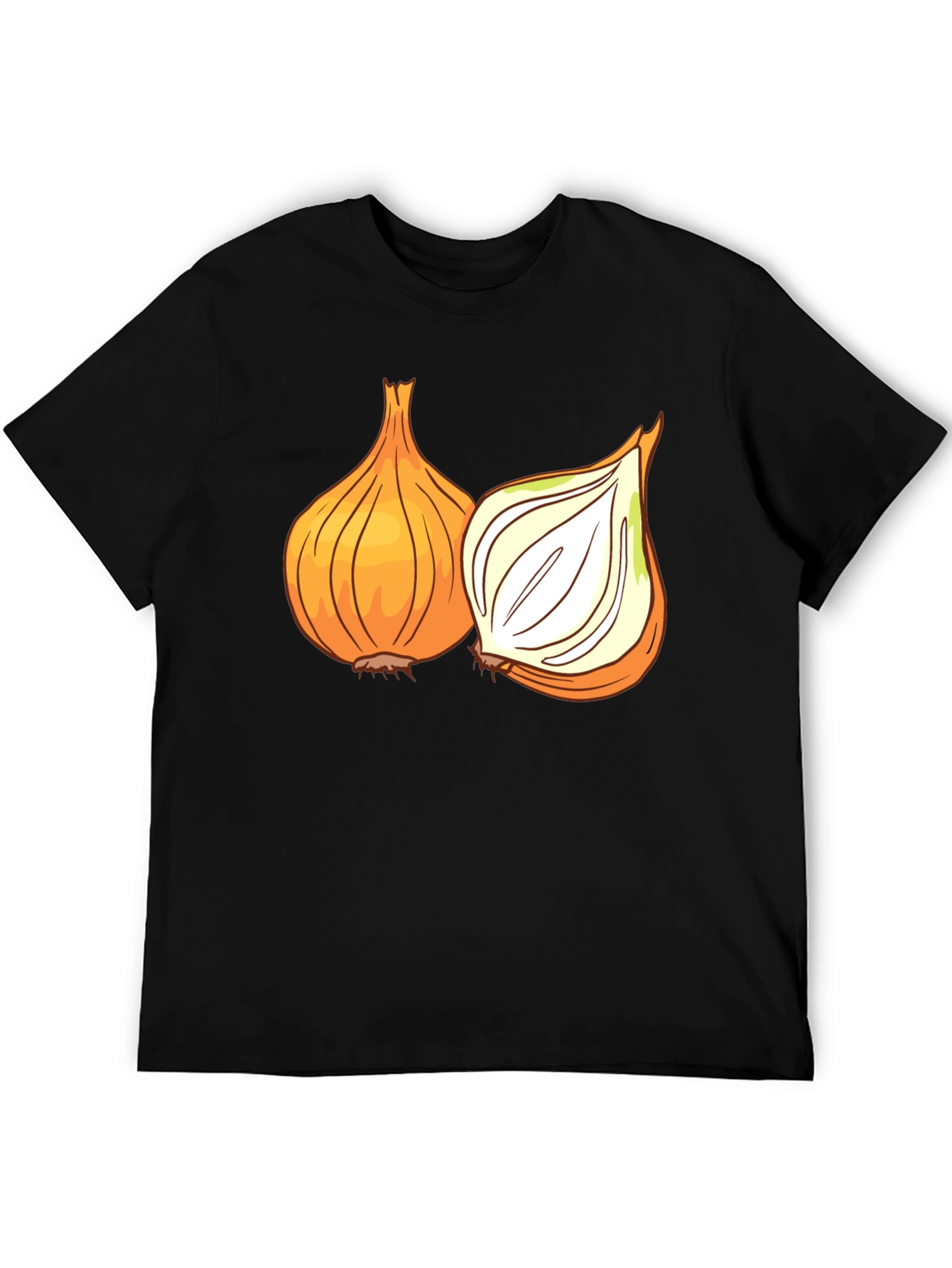 Onion Graphic Tee - Fresh Vegetable Humor Shirt