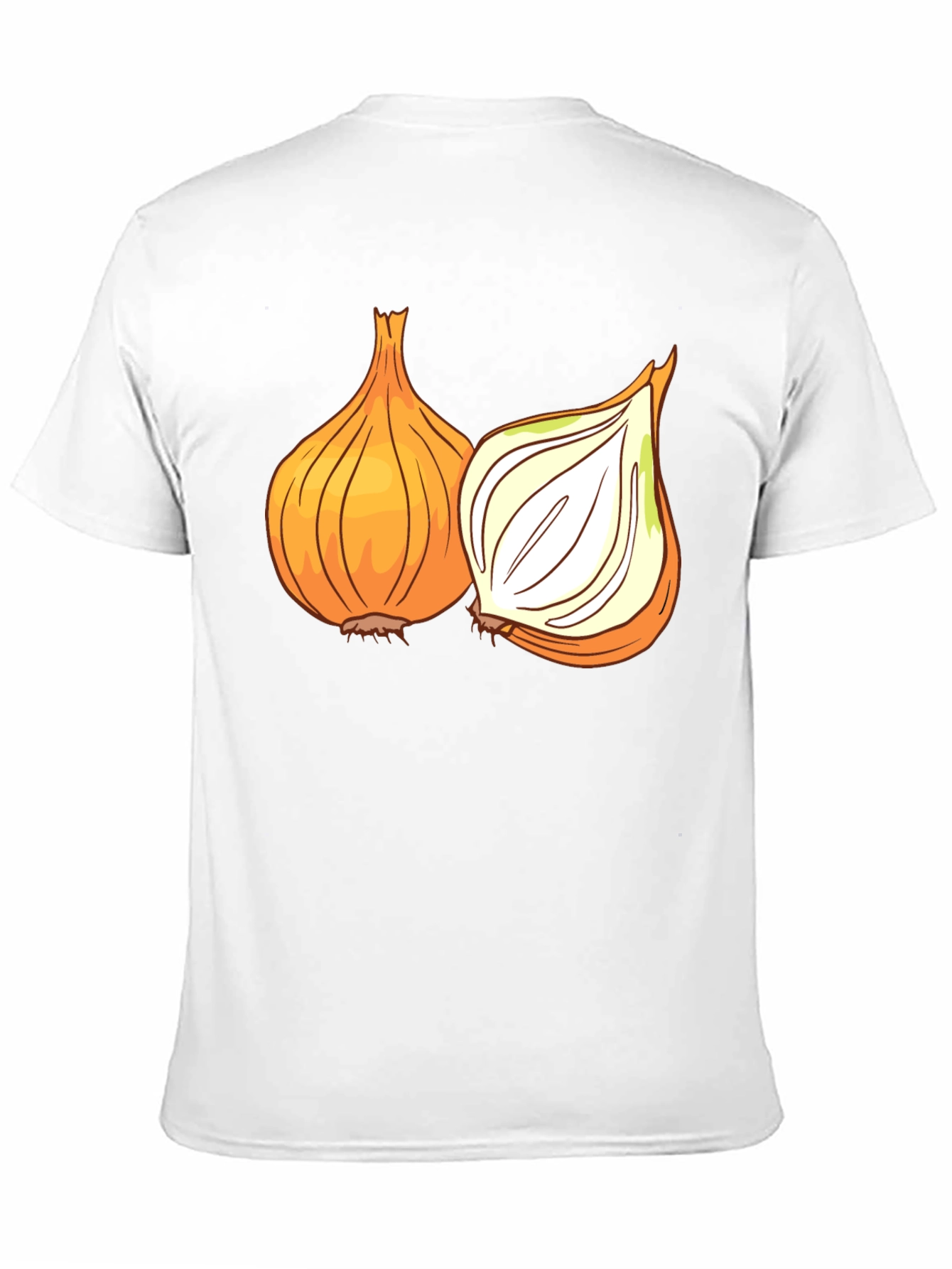 Onion Graphic Tee - Fresh Vegetable Humor Shirt