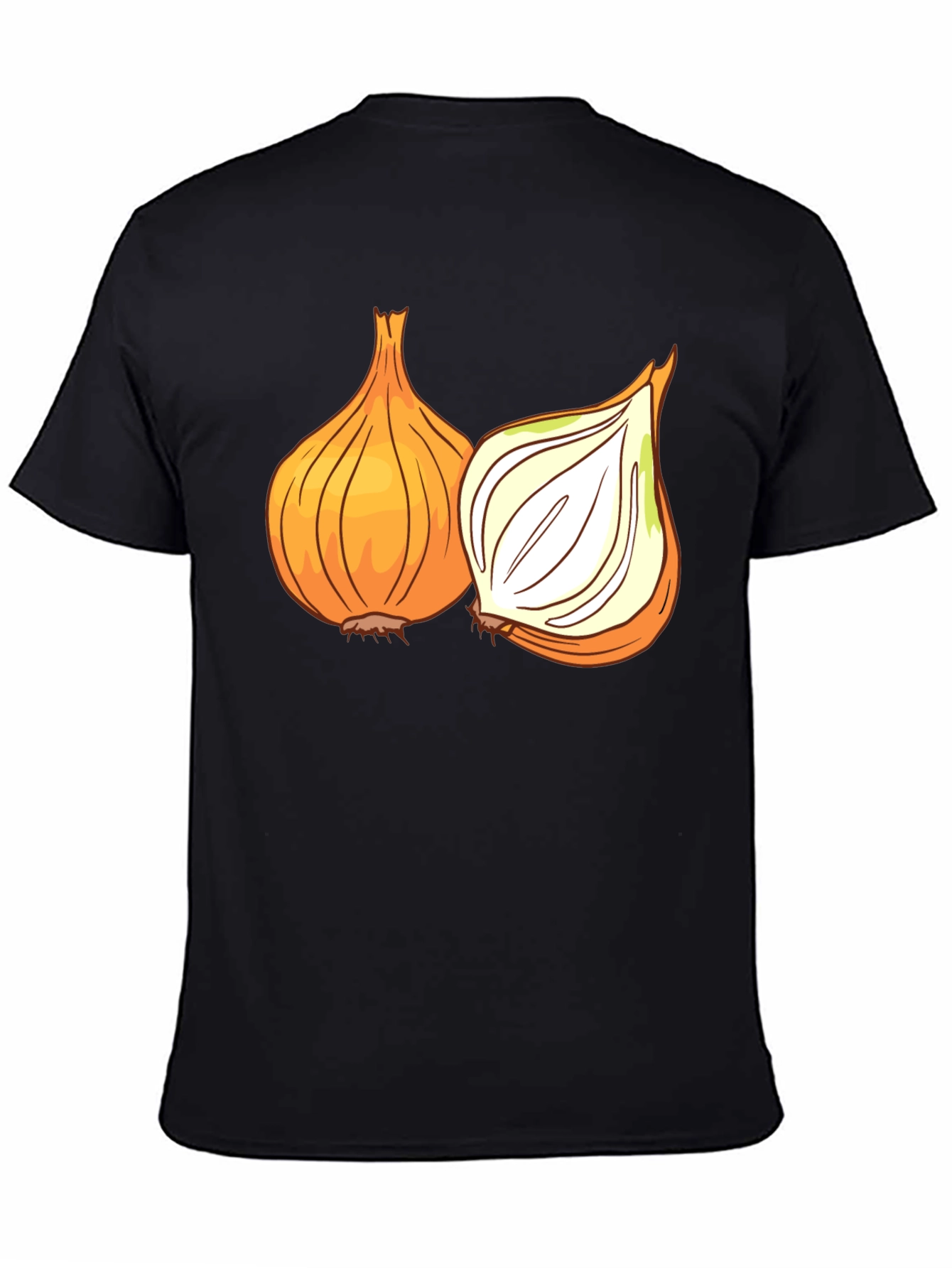 Onion Graphic Tee - Fresh Vegetable Humor Shirt