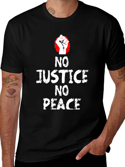 No Justice No Peace Graphic Tee