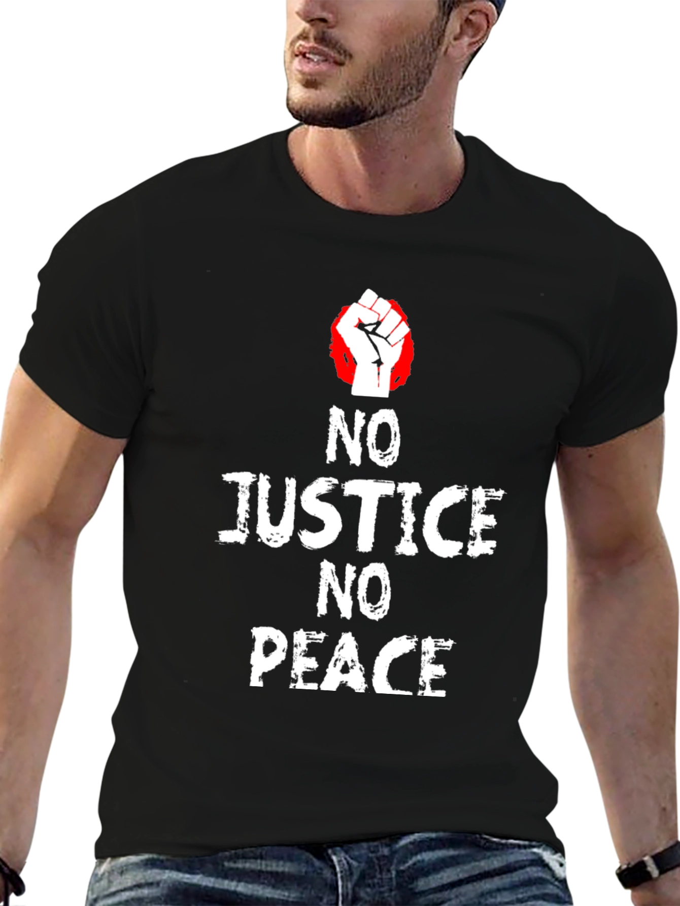 No Justice No Peace Graphic Tee