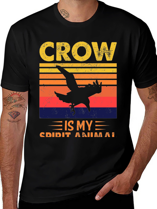 Crow is My Spirit Animal Graphic Tee