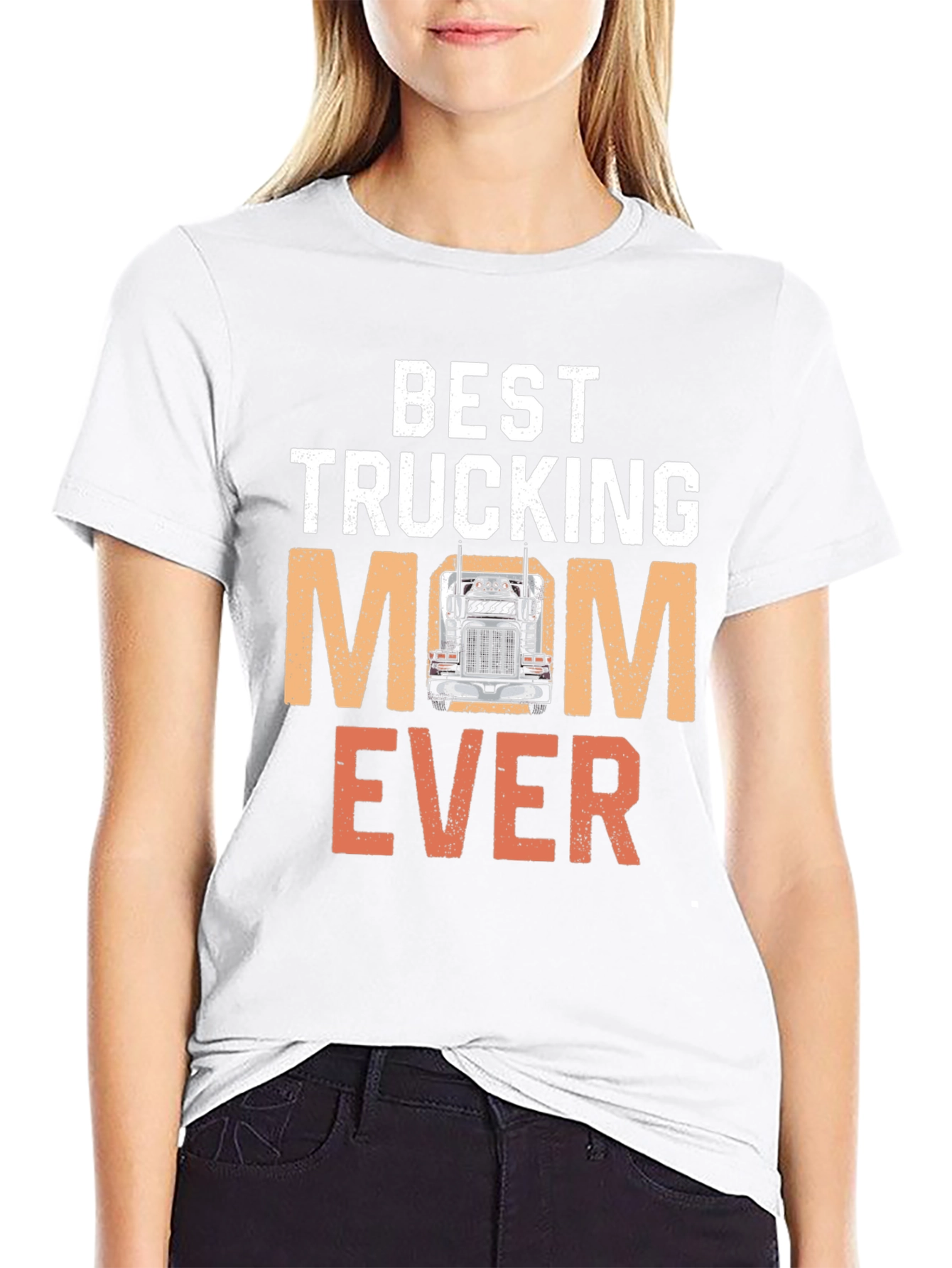 Best Trucking Mom Ever T-Shirt