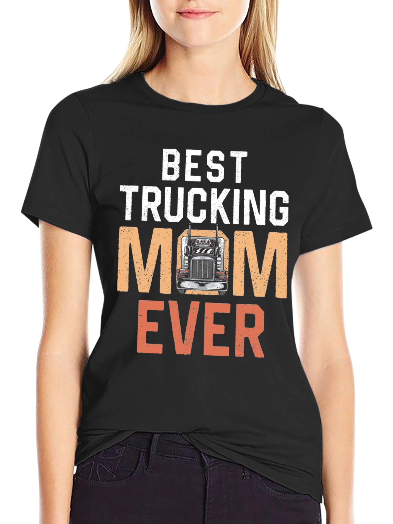 Best Trucking Mom Ever T-Shirt