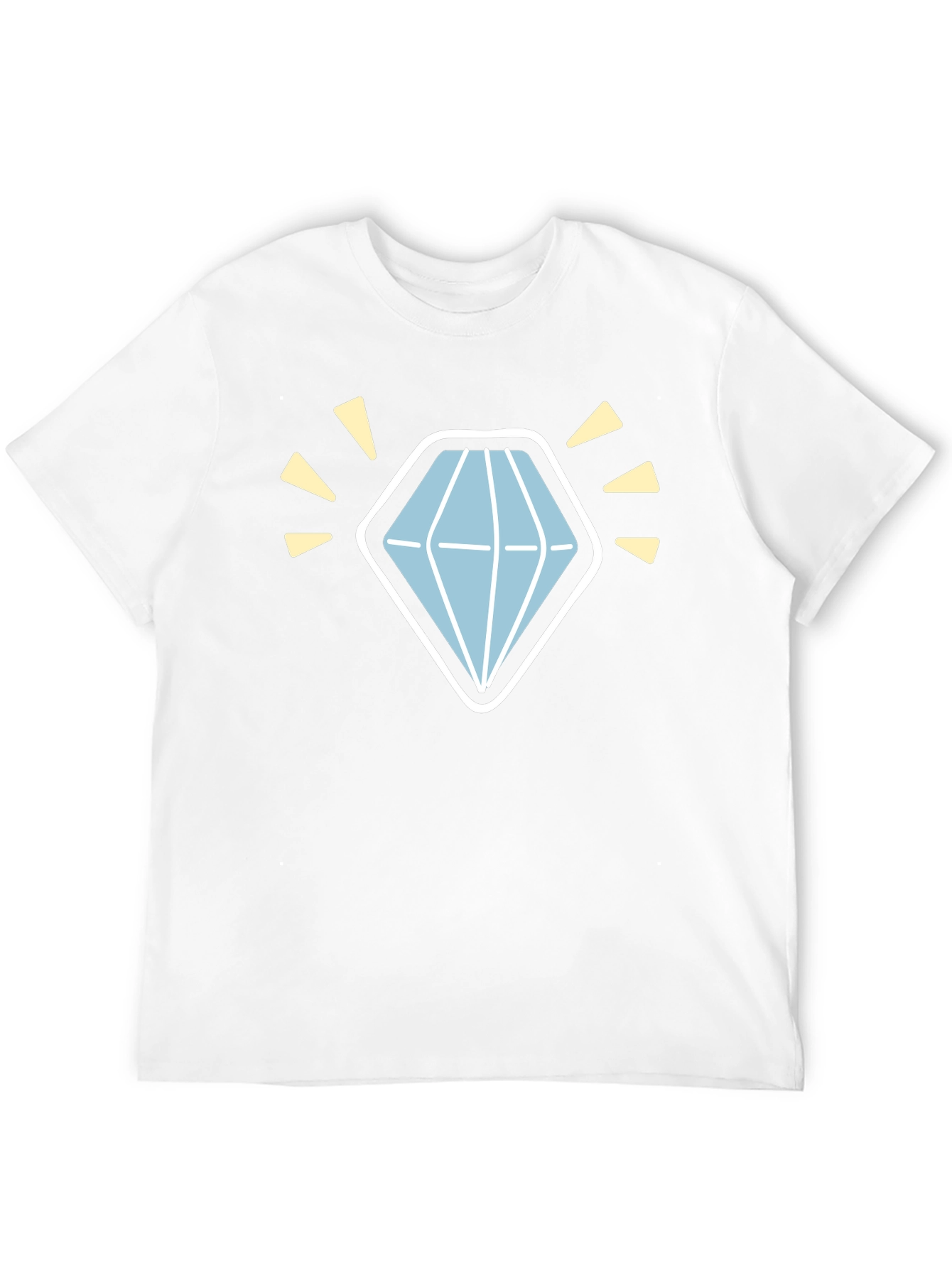Diamond Graphic Black T-Shirt