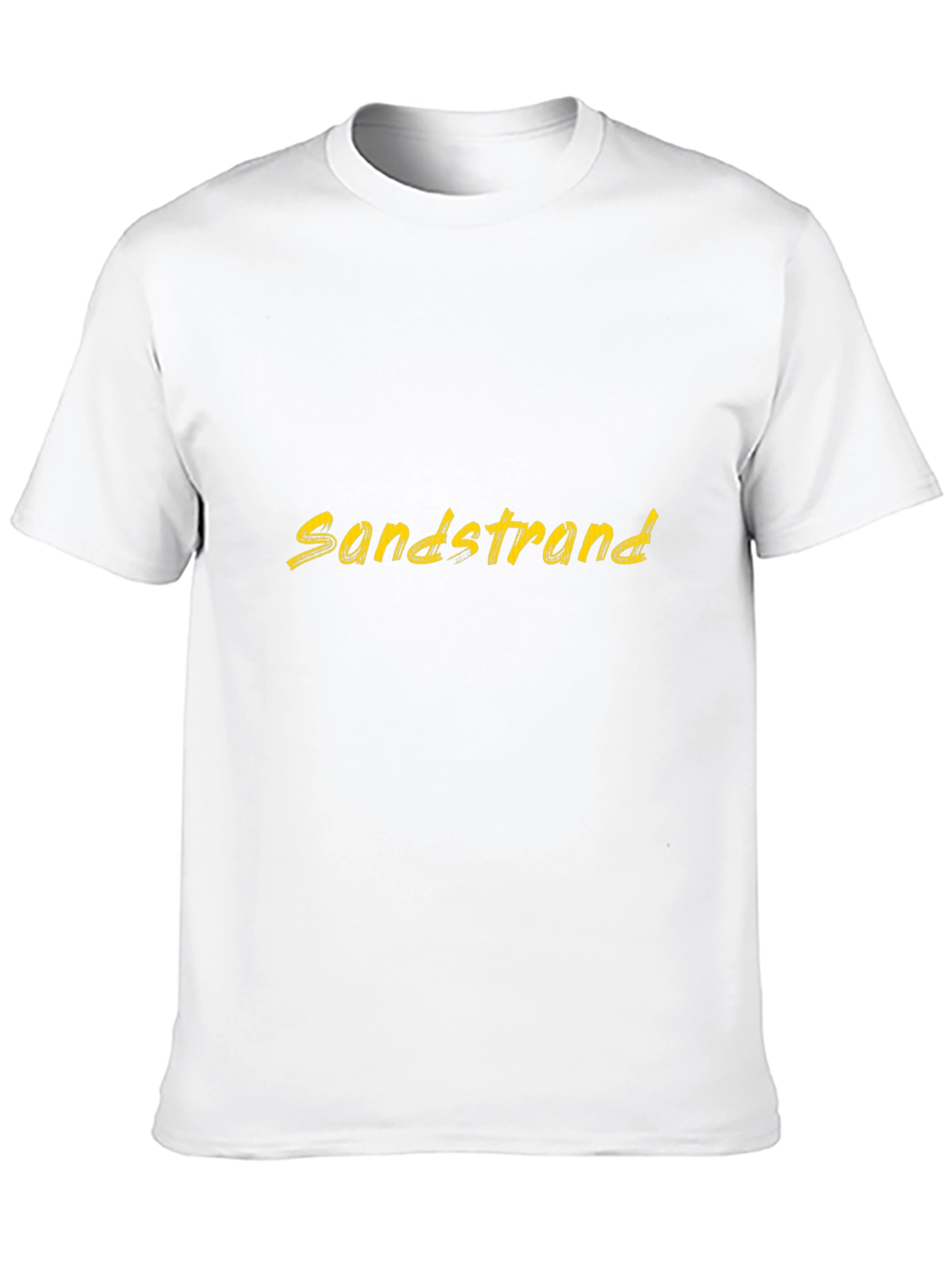 Sandstrand Graphic Tee - Black Casual T-Shirt
